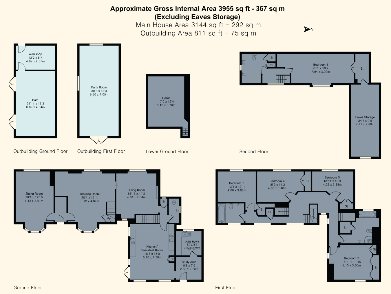 Stone House,, Nr Banbury, Oxfordshire floorplan