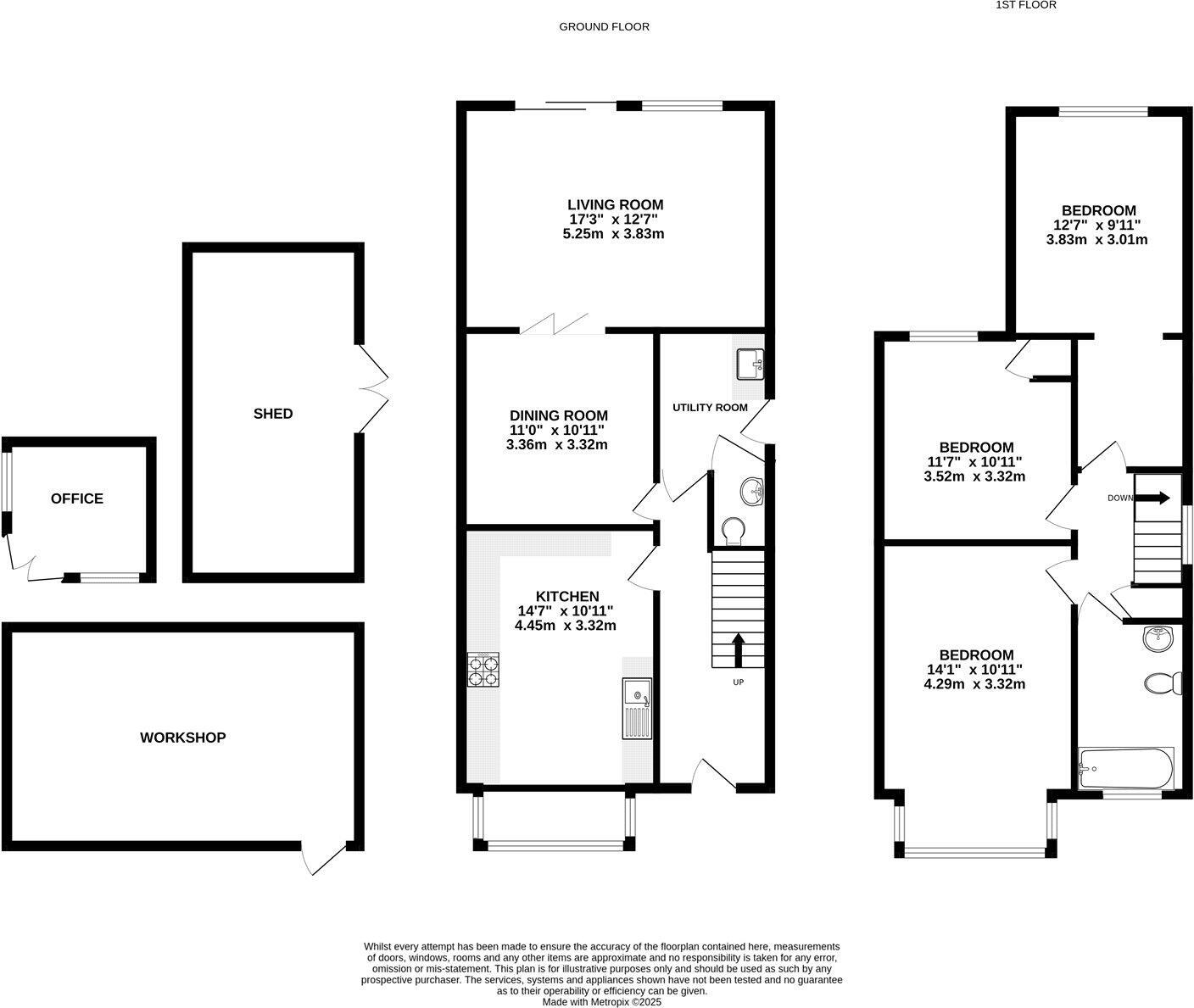 111, Ash Church Road, Guildford floorplan