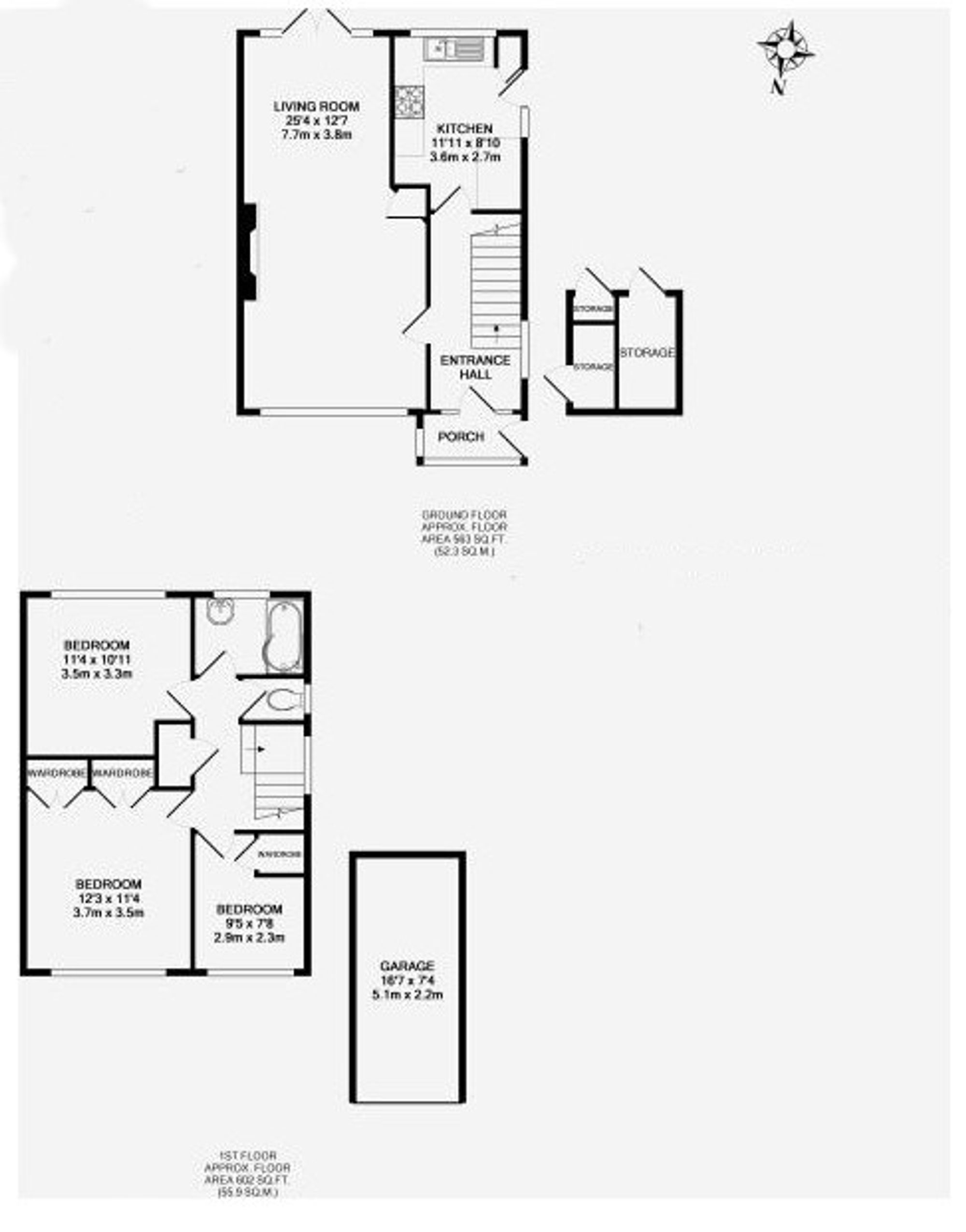 51 Coniston Avenue, Tunbridge Wells floorplan