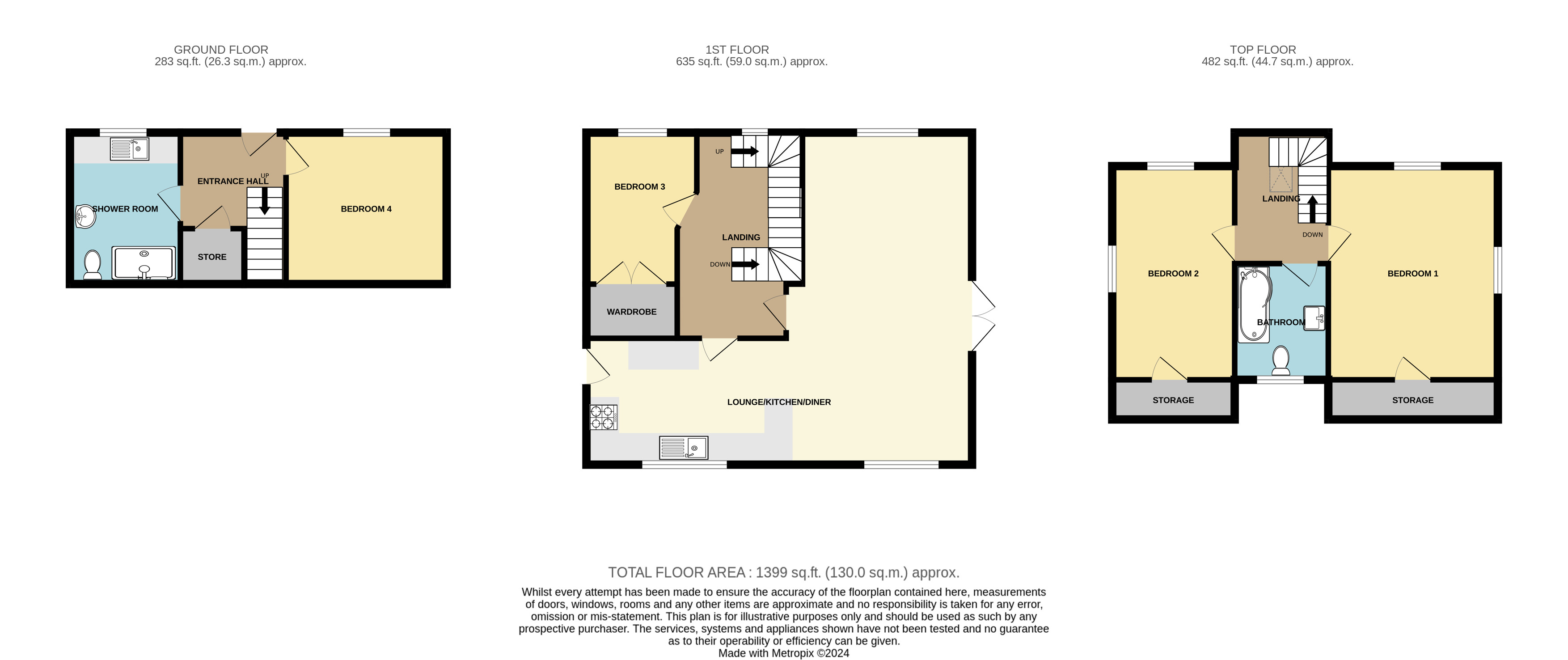 Artro House, Church Road, Goodwick floorplan