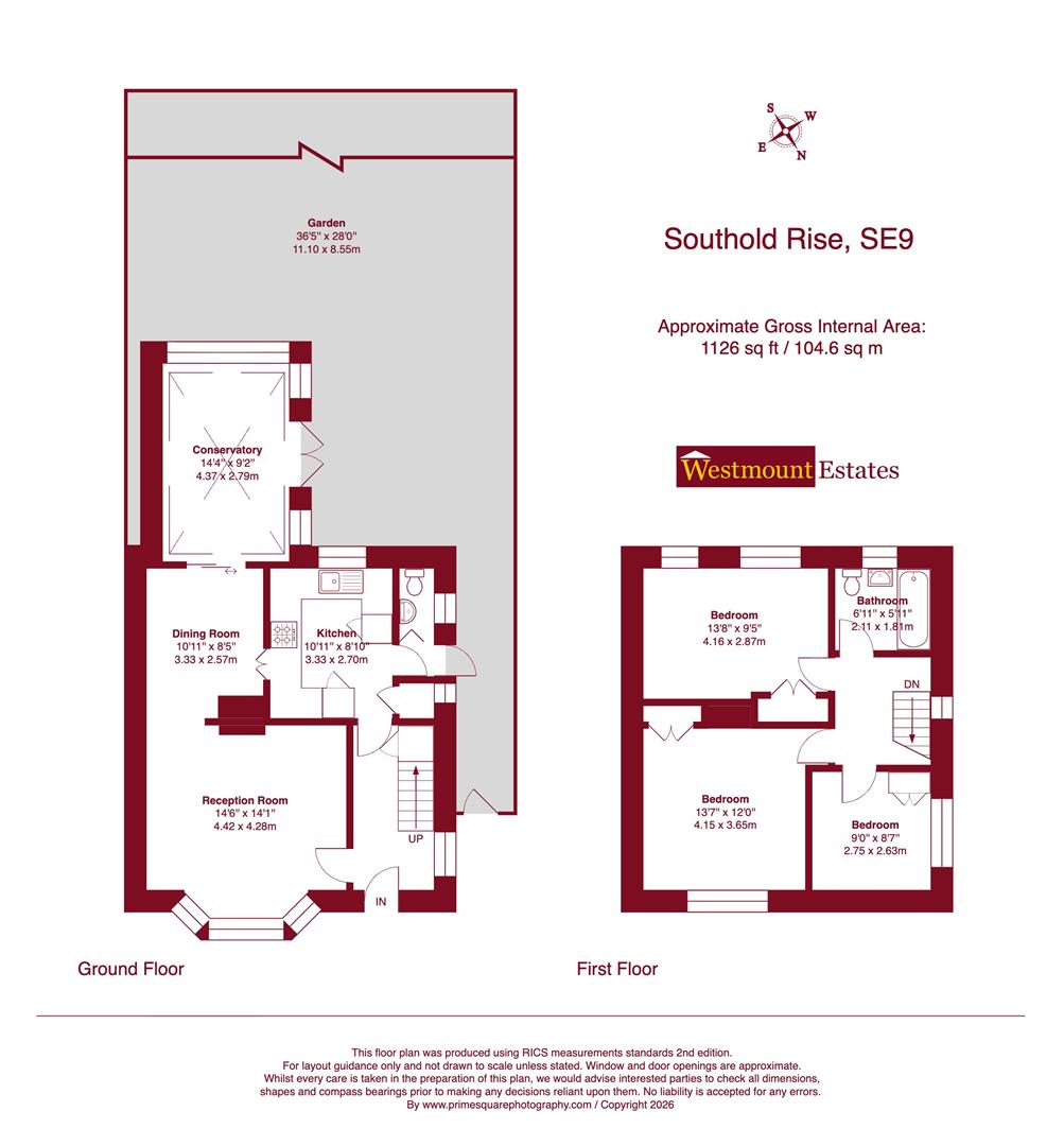 22, Southold Rise, London floorplan