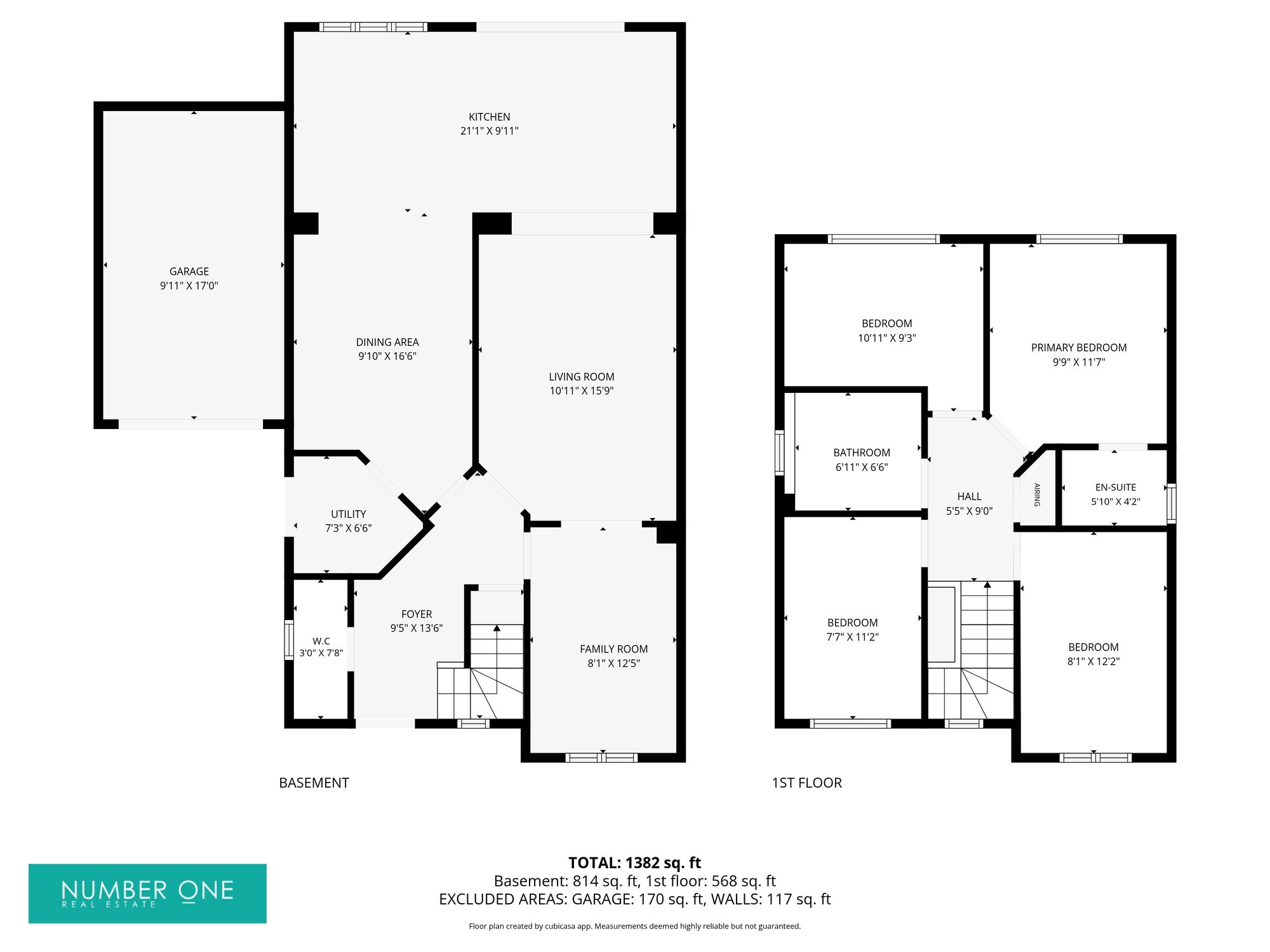 129 Churchwood, Pontypool floorplan