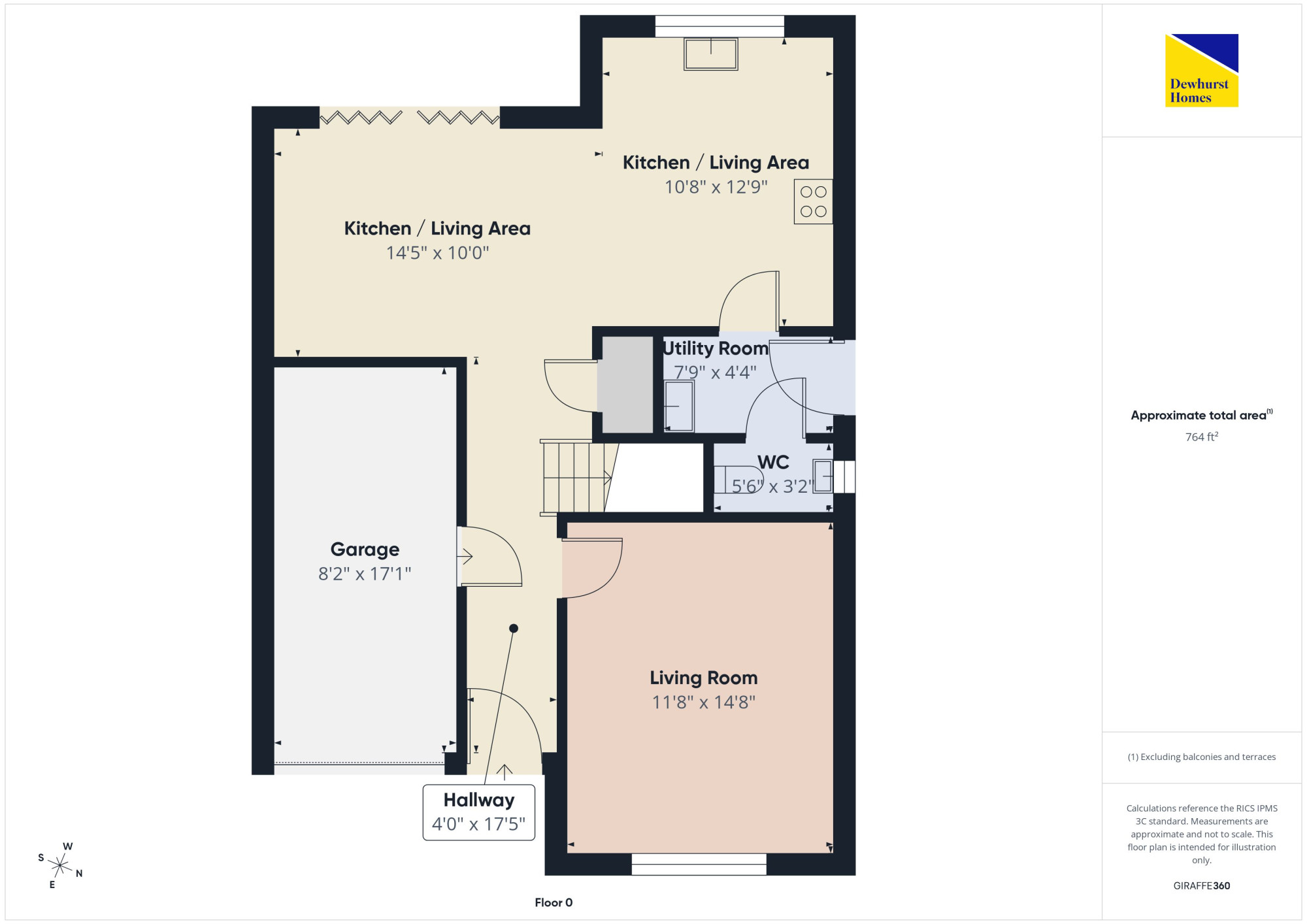 16, Hedgerow Drive, Grimsargh floorplan
