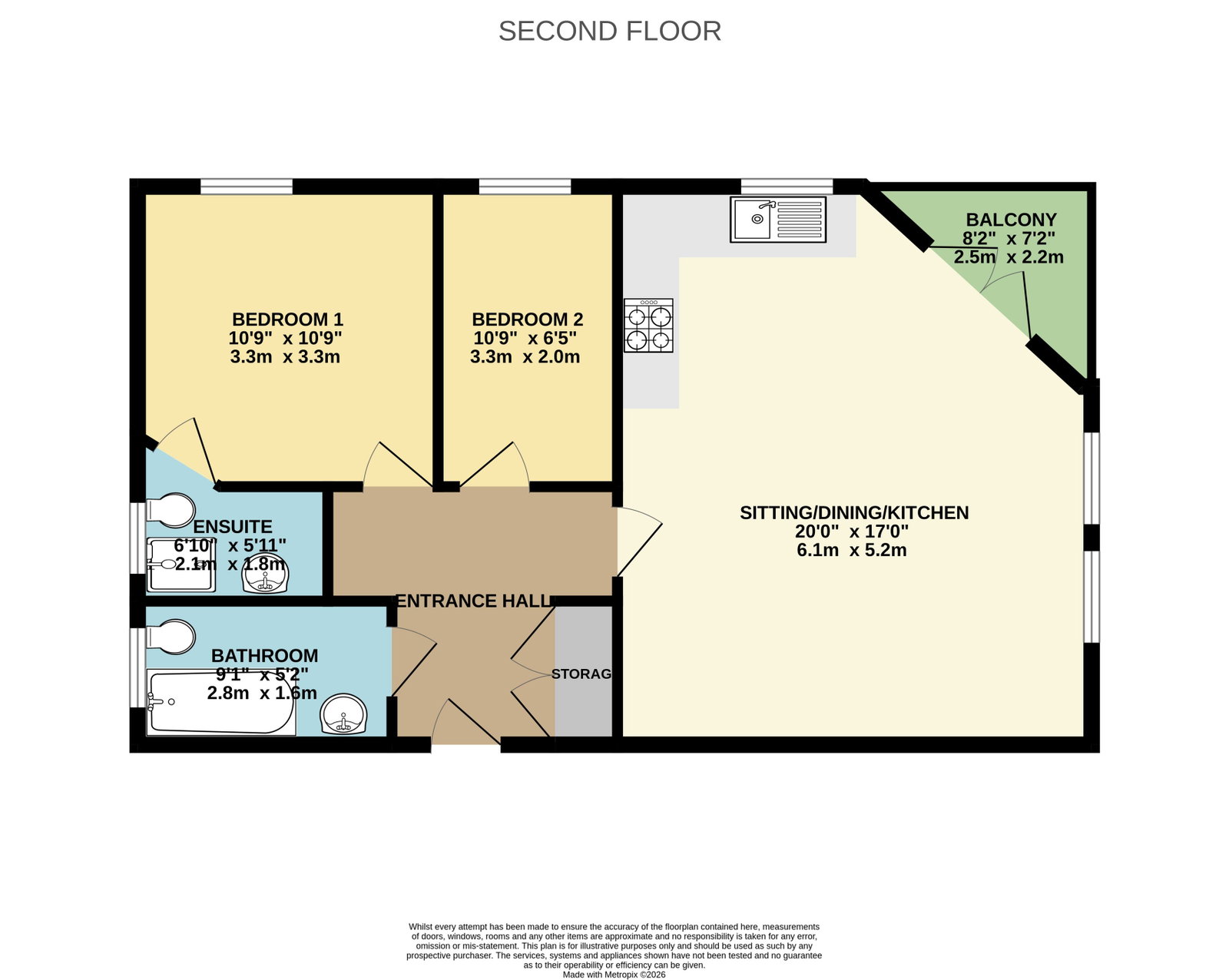 Bowling Green Close, Milton Keynes floorplan