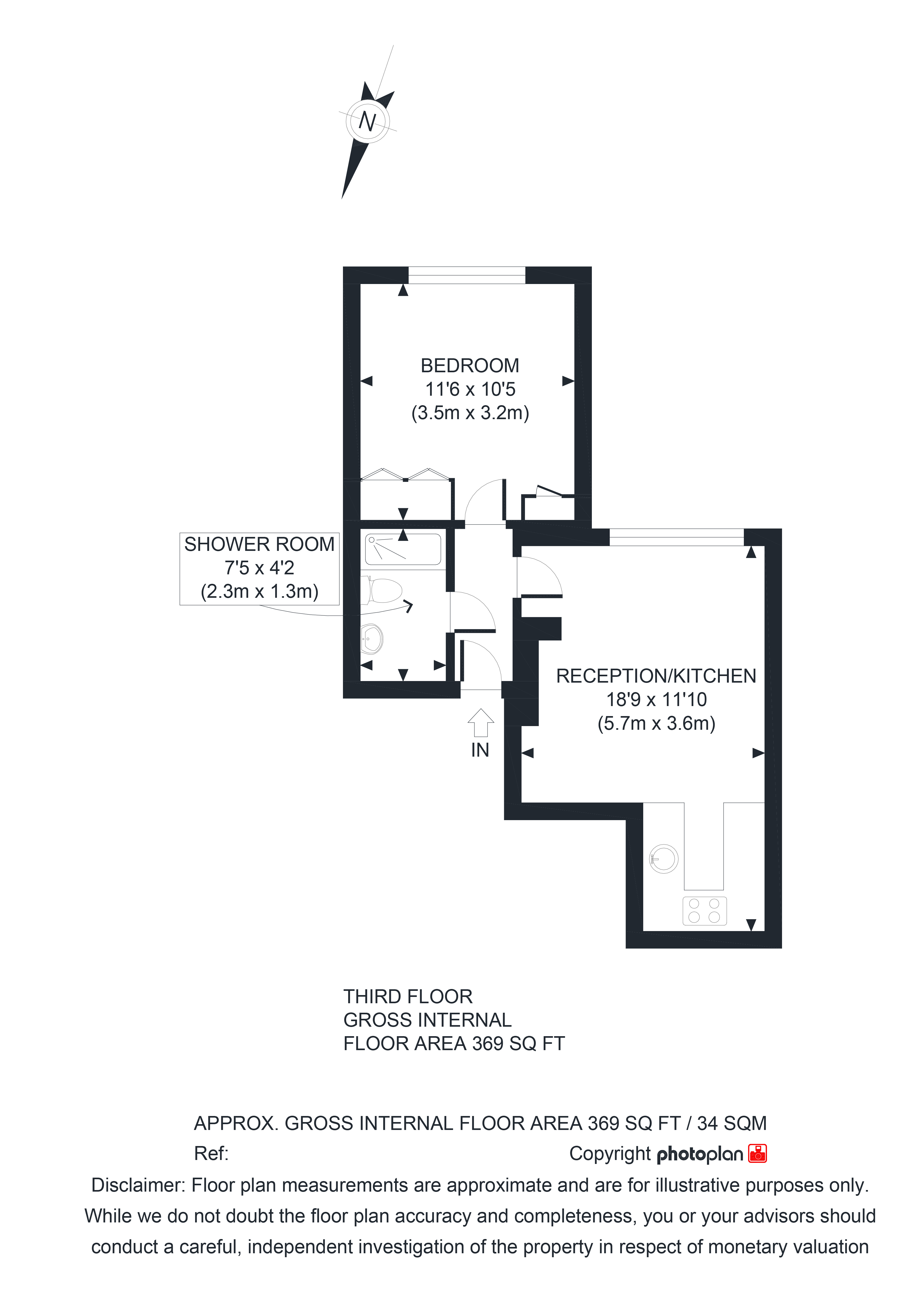 1 Bedrooms Flat to rent in Linden Gardens, London W2
