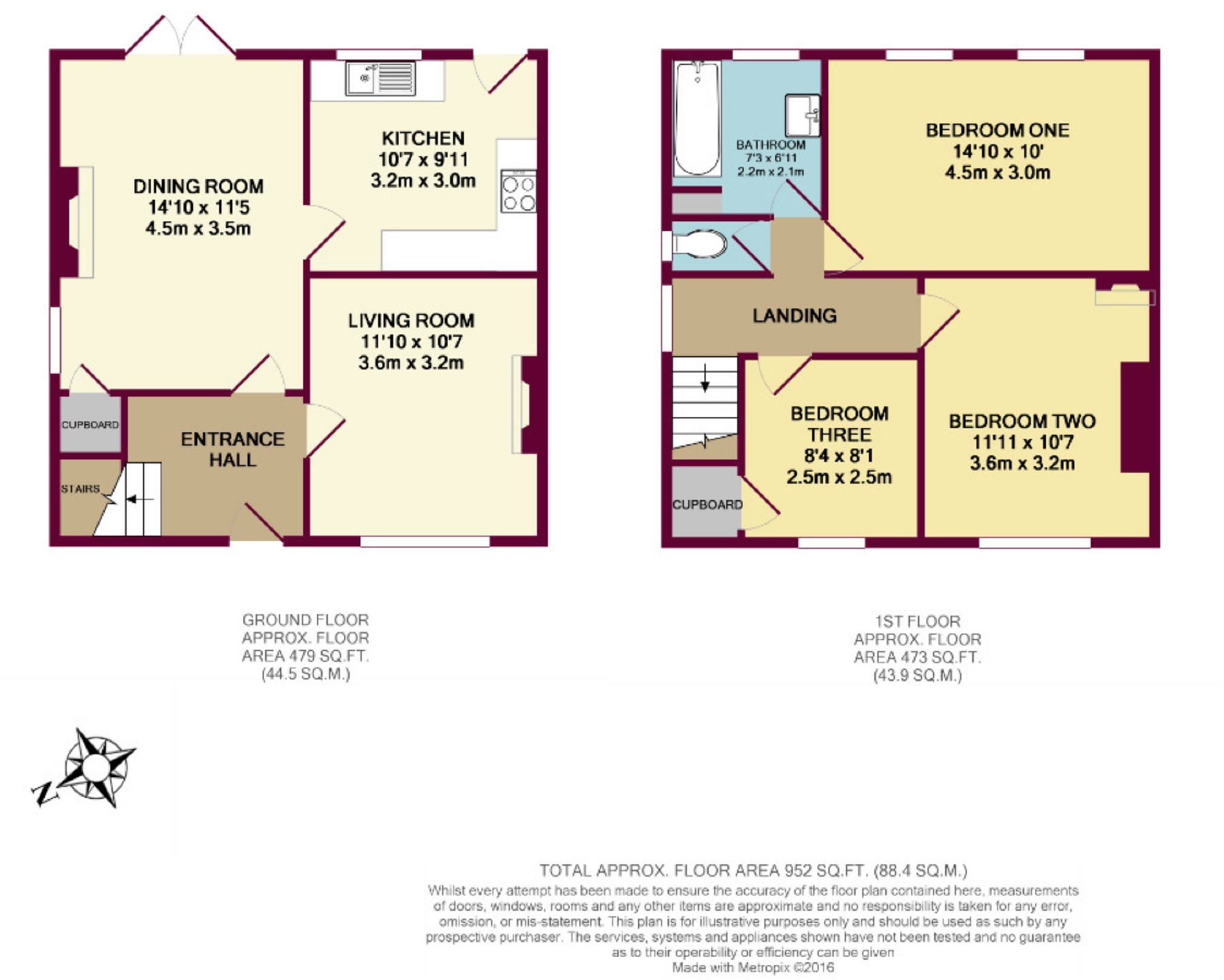 11, Hawarden Road, Cheshire floorplan