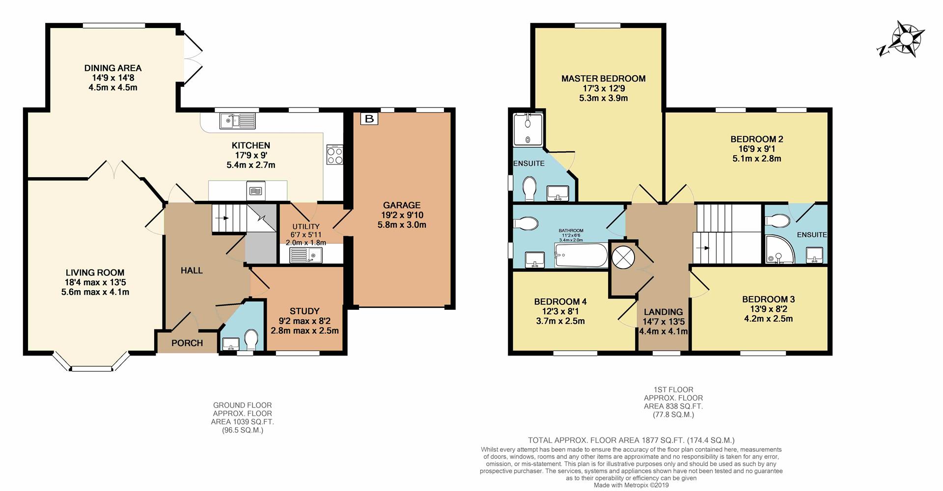 4 Bedrooms Detached house for sale in Killams Lane, Taunton TA1