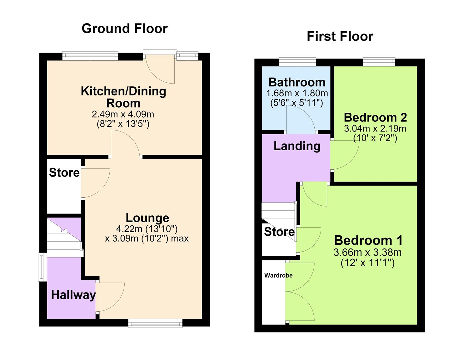 148, Gospel Lane, Birmingham floorplan