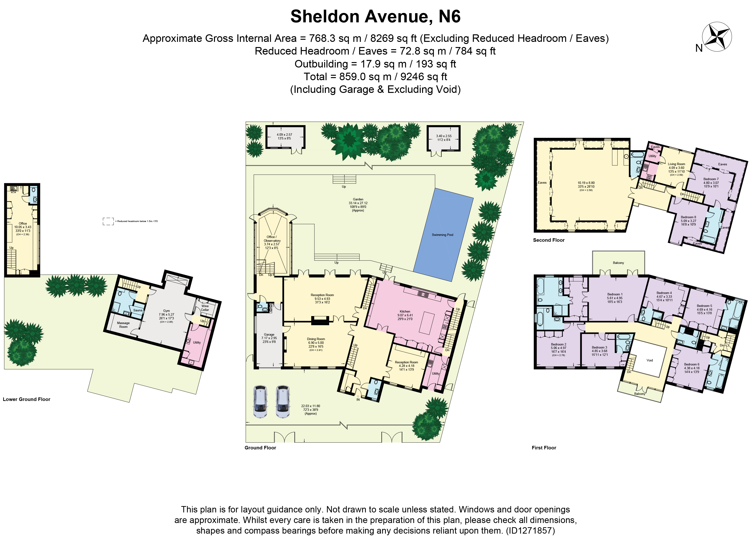 50, Sheldon Avenue, London floorplan