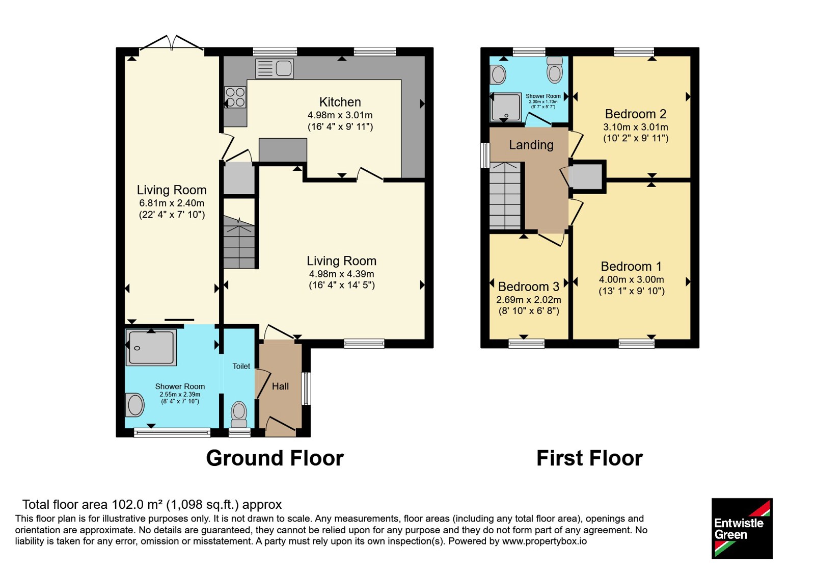 12, Harefield Rise, Lancashire floorplan