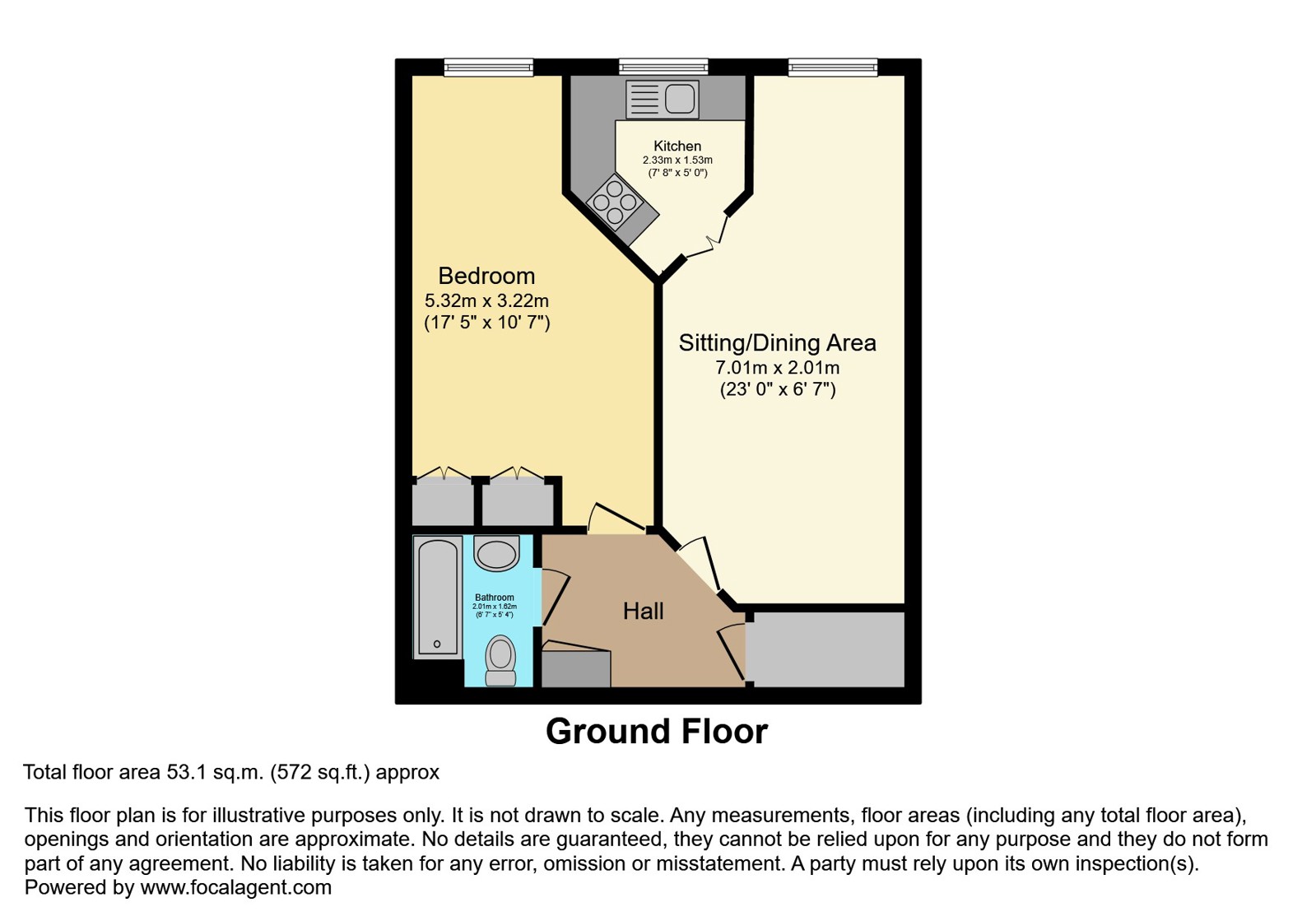 5, Sudweeks Court, Devizes floorplan