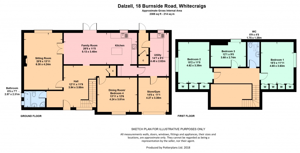 4 Bedrooms Detached bungalow for sale in Dalzell, Burnside Road, Whitecraigs G46