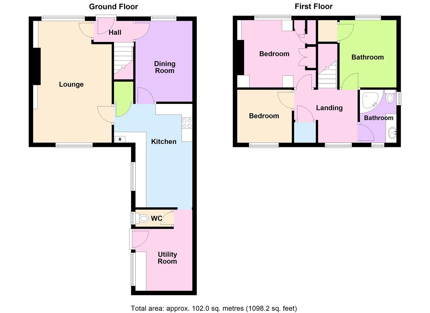 Argylle Cottage, St. John Street, Bridgwater floorplan