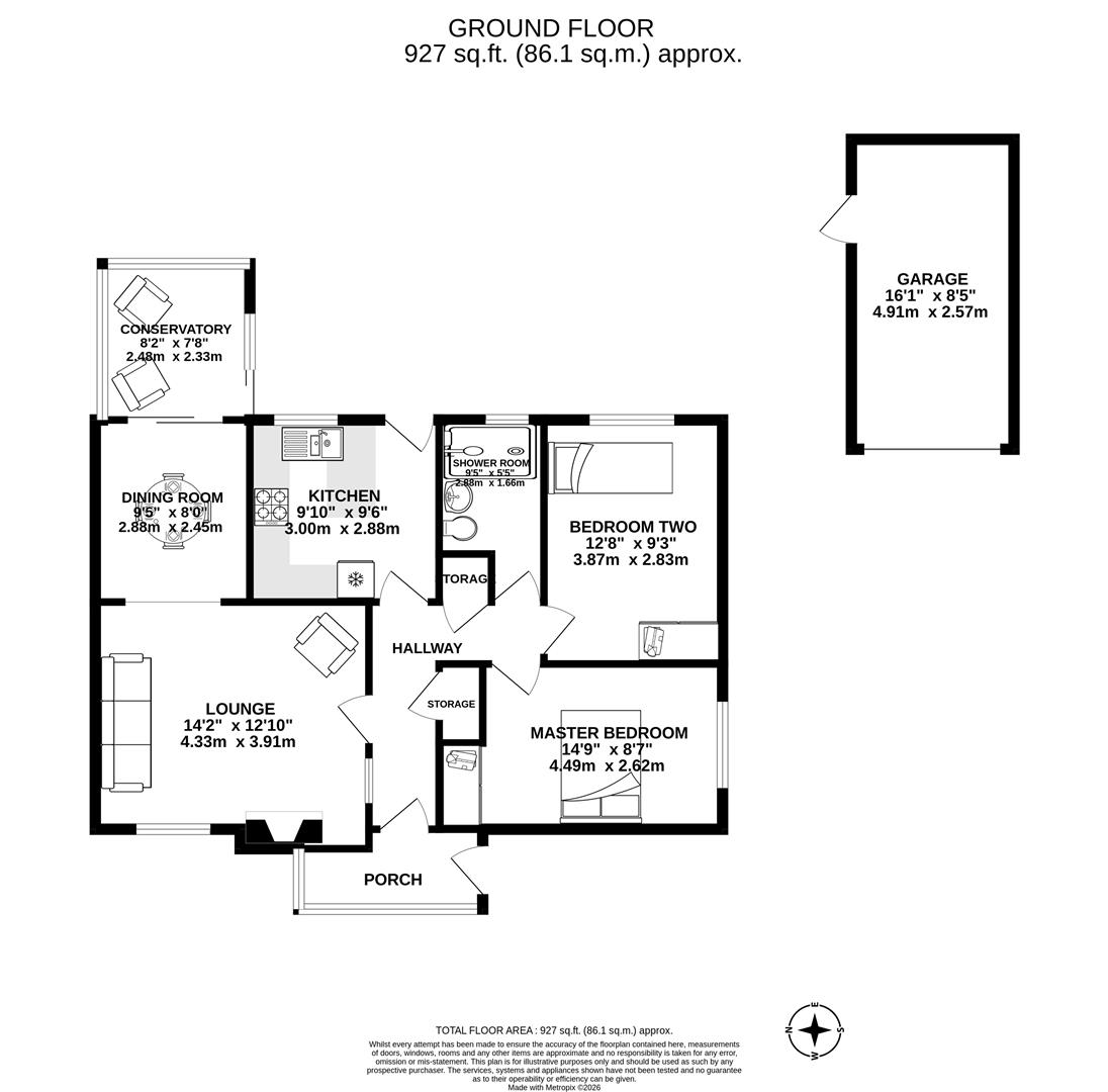 Fossdale Moss, Leyland floorplan