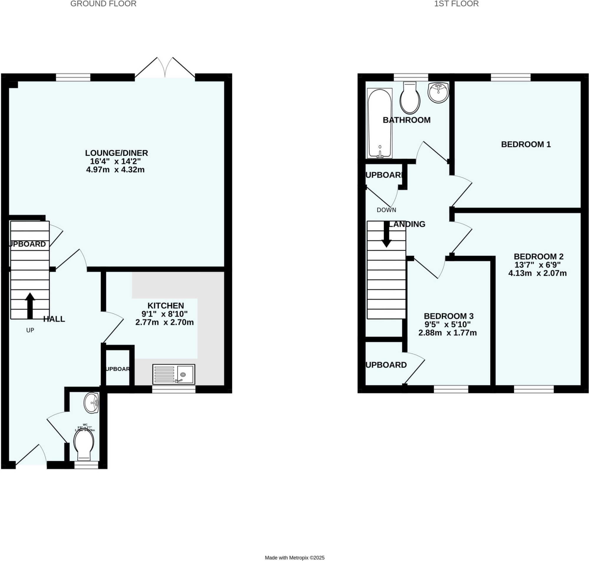 31 St. James View, St. Columb floorplan