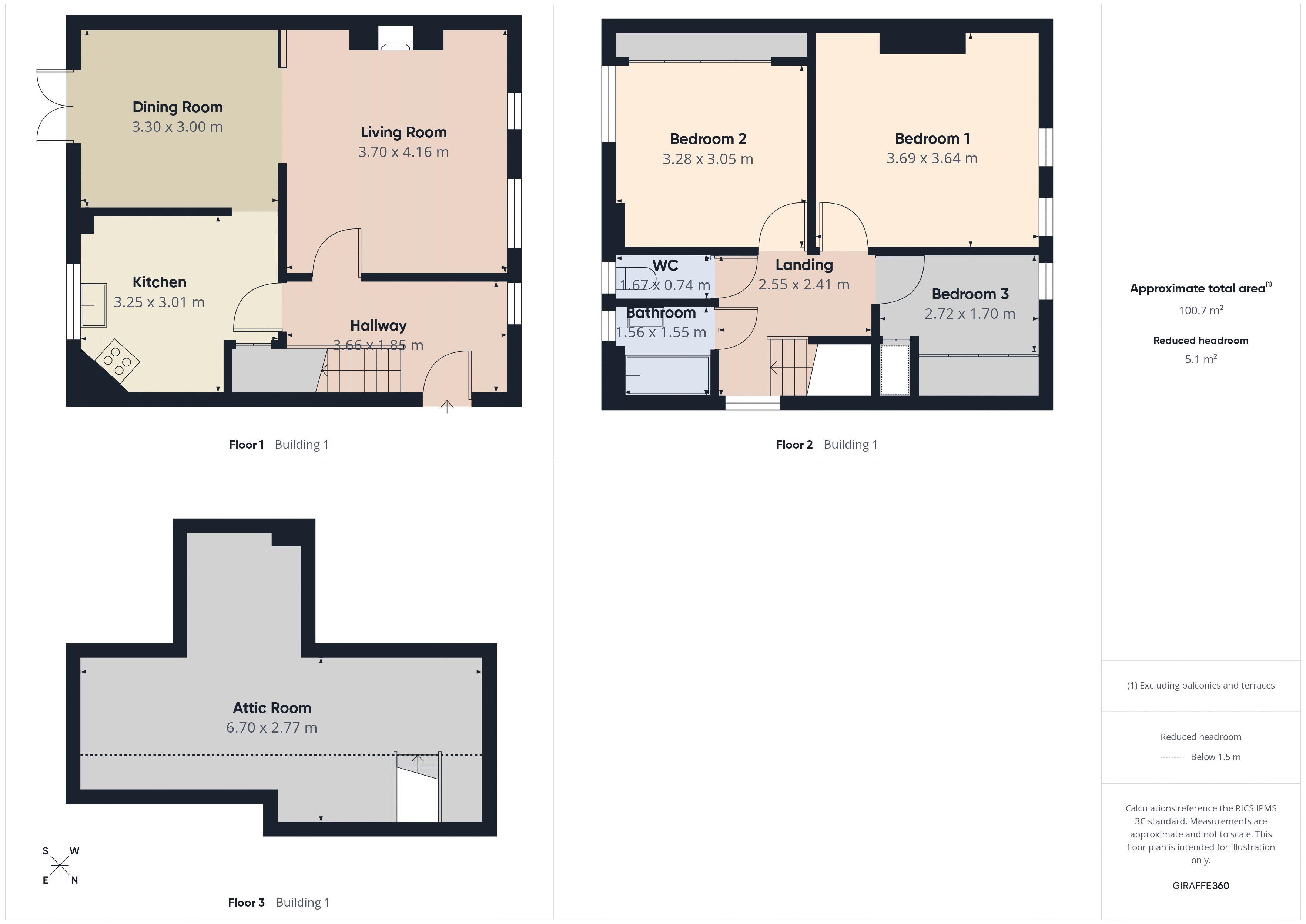 32, Arncliffe Rise, Moorside floorplan