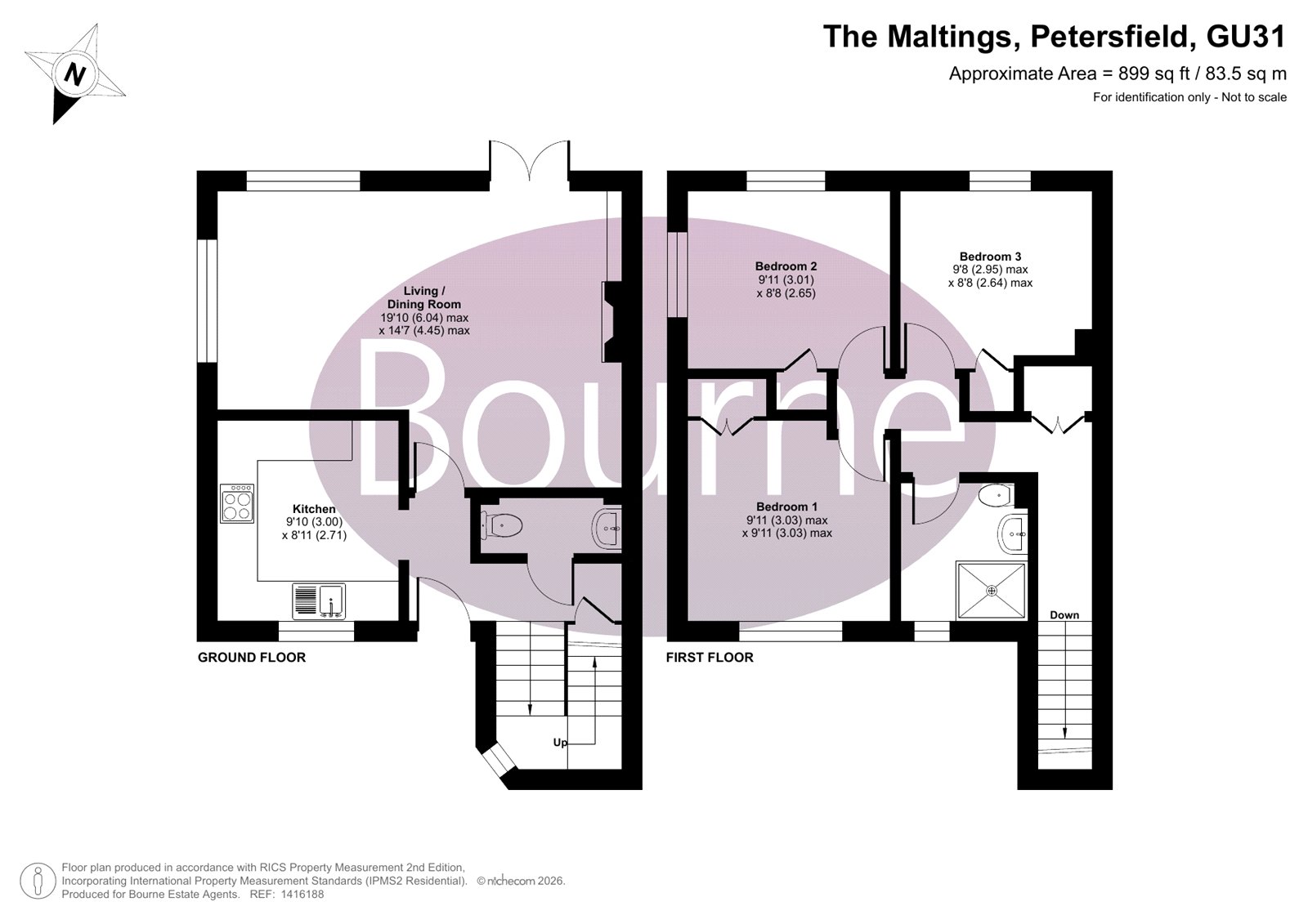 16 The Maltings,, Dragon Street, Petersfield floorplan