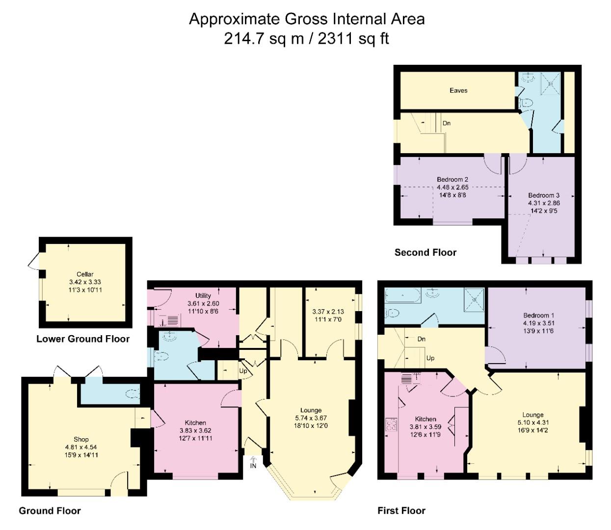 76, St. Helens Rd, Lancashire floorplan