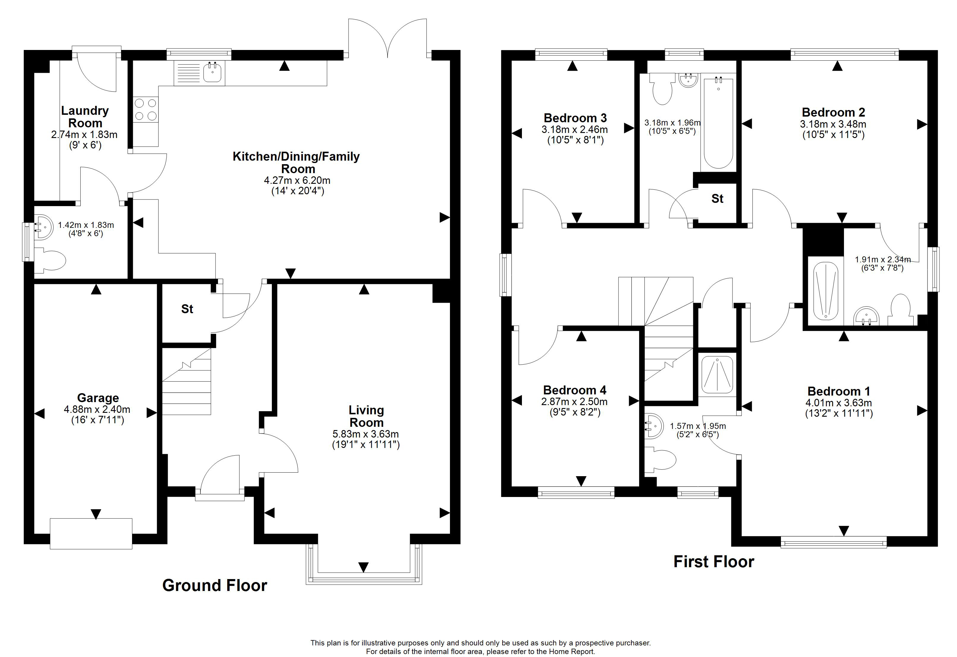 Plot 51, The Jackwood, Dalhousie Gate, Bonnyrigg, Midlothian floorplan