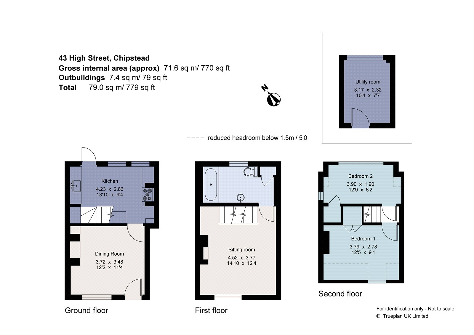 43, High Street, Sevenoaks floorplan