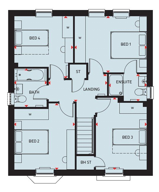 6, Perch Avenue, Nantwich floorplan