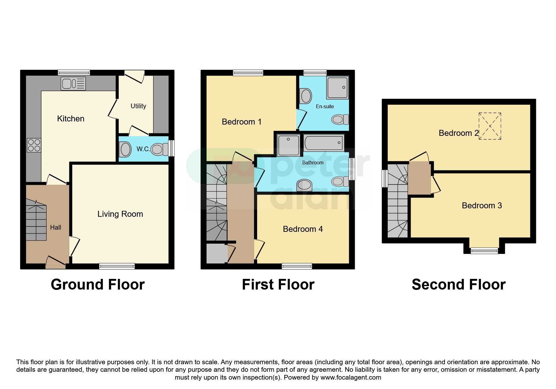 4, Clos Yr Afon, AMMANFORD floorplan