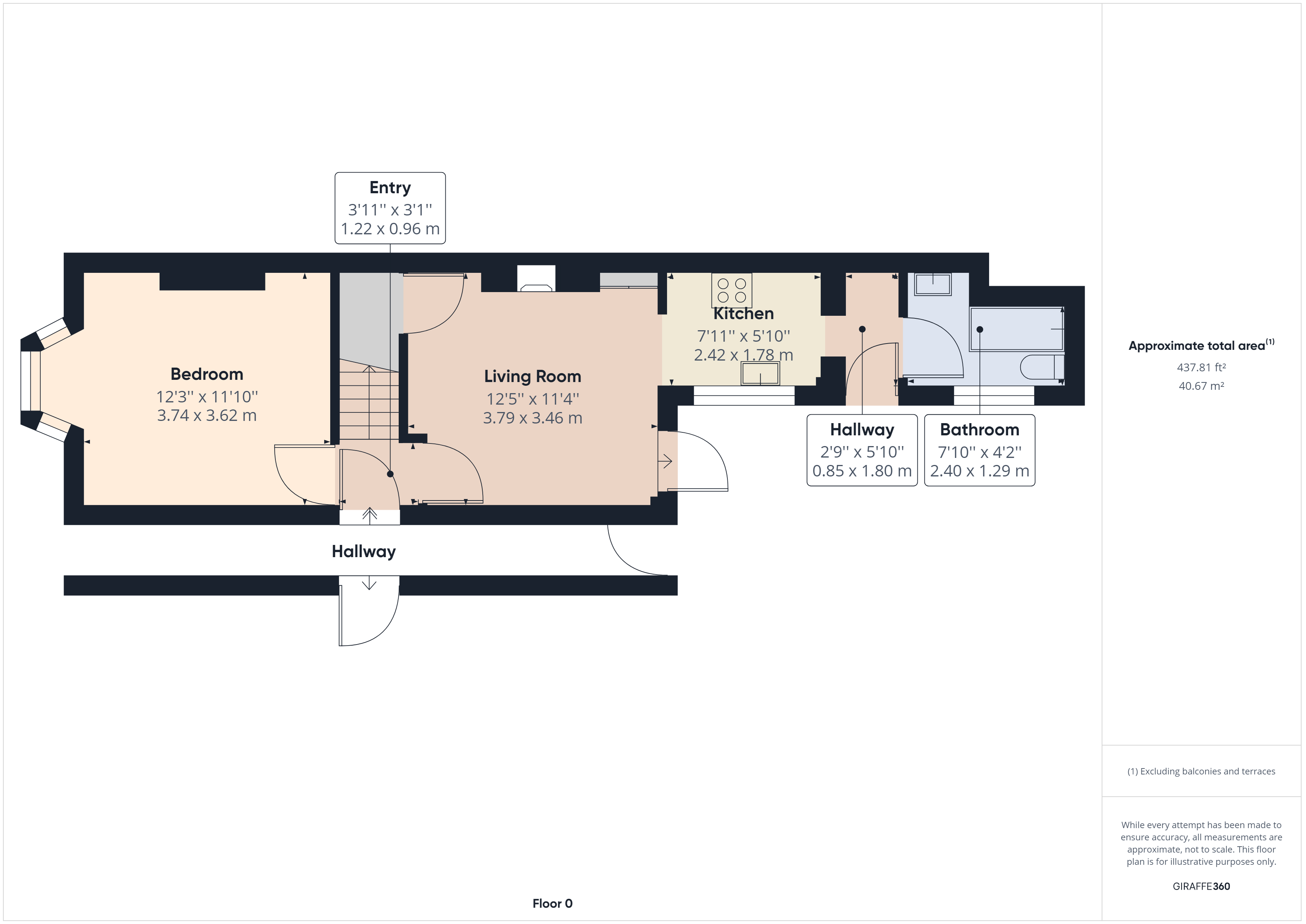 11, Charles Street West, Lincoln floorplan