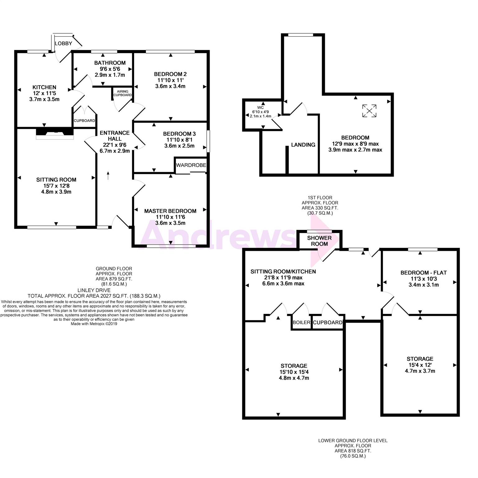 4 Bedrooms Detached bungalow for sale in Linley Drive, Hastings, East Sussex TN34