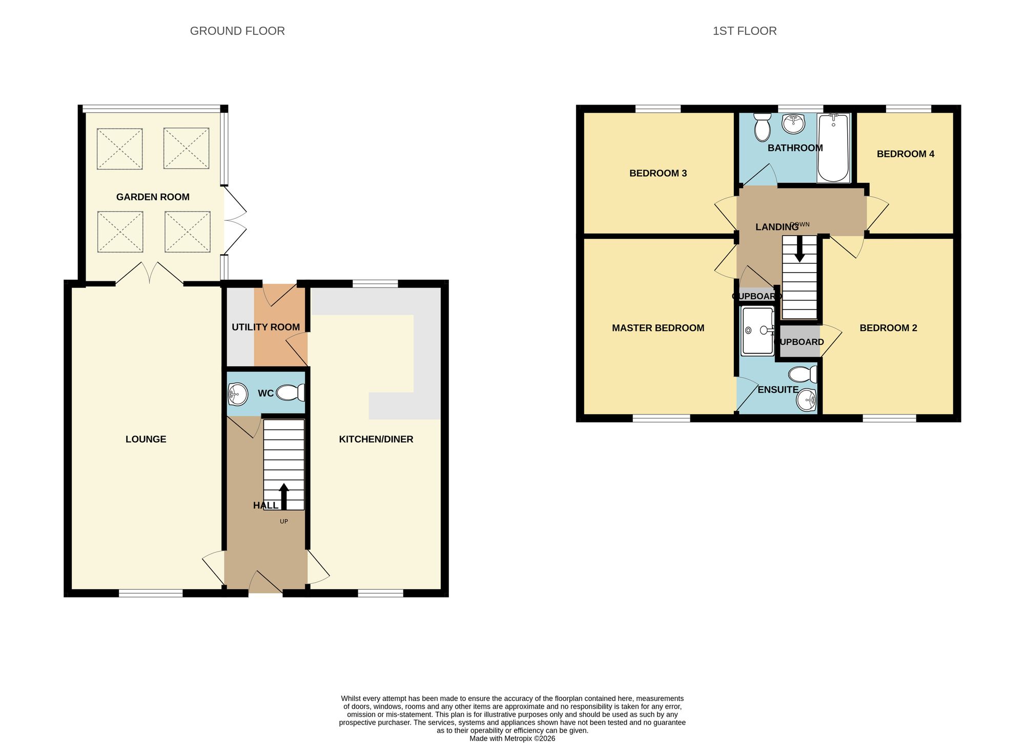 43 Balmoral Way, Spalding floorplan