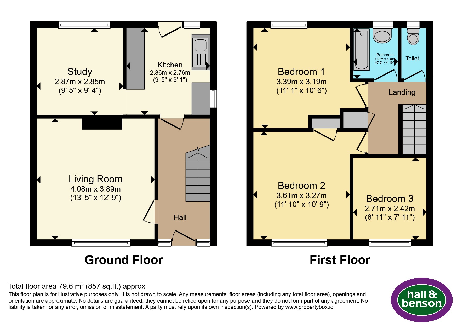 138, Waterford Drive, Derby floorplan