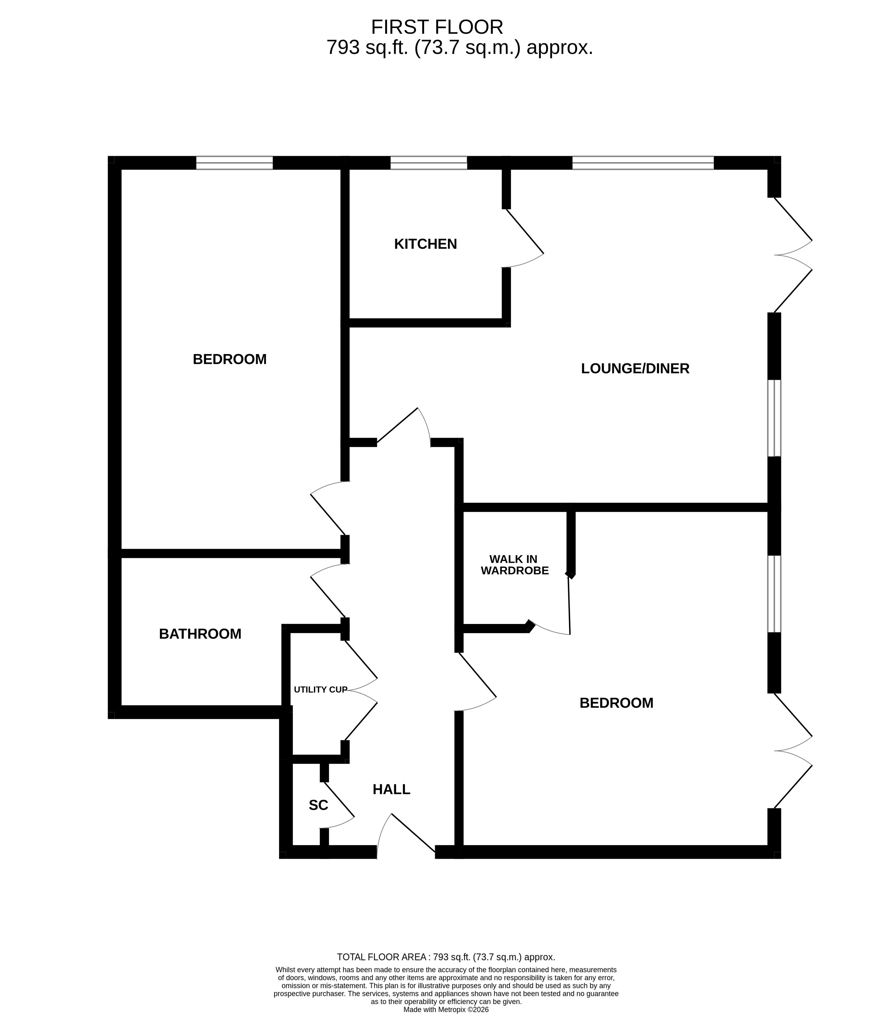 Parkland Place, Biggleswade floorplan
