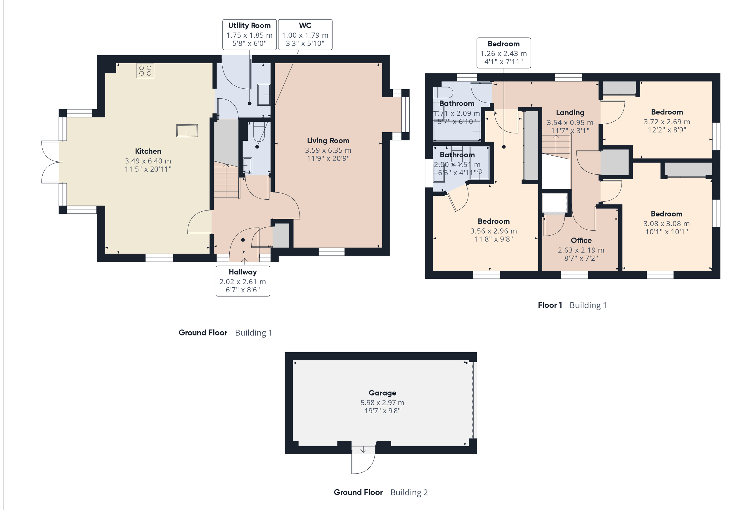2 Pelling Way, Horsham floorplan
