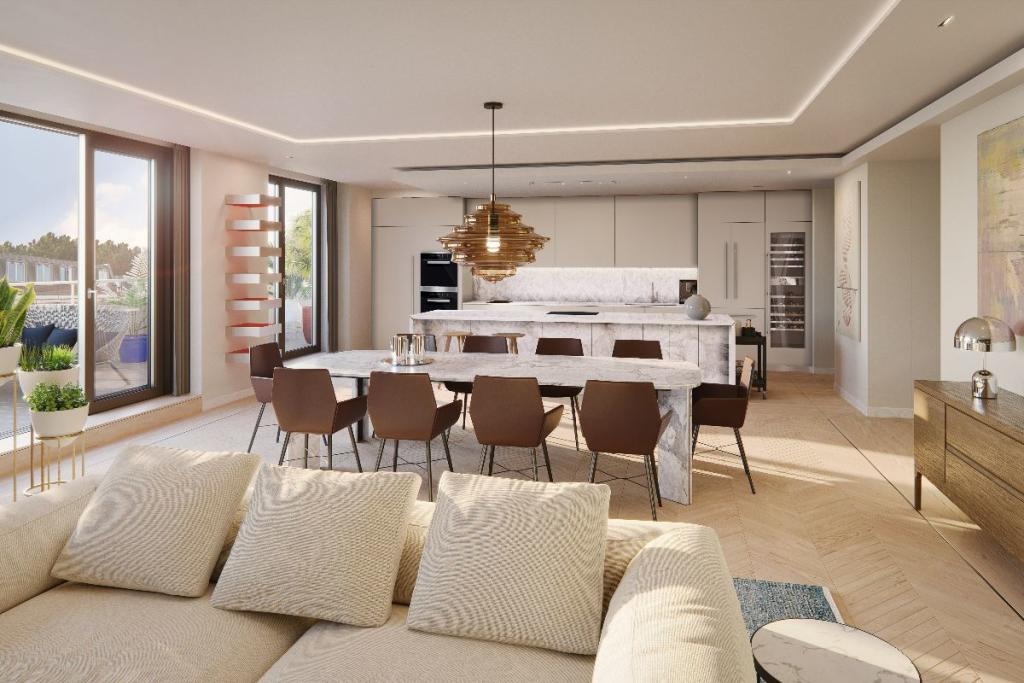 A new development of 12 private villas in Estepona
