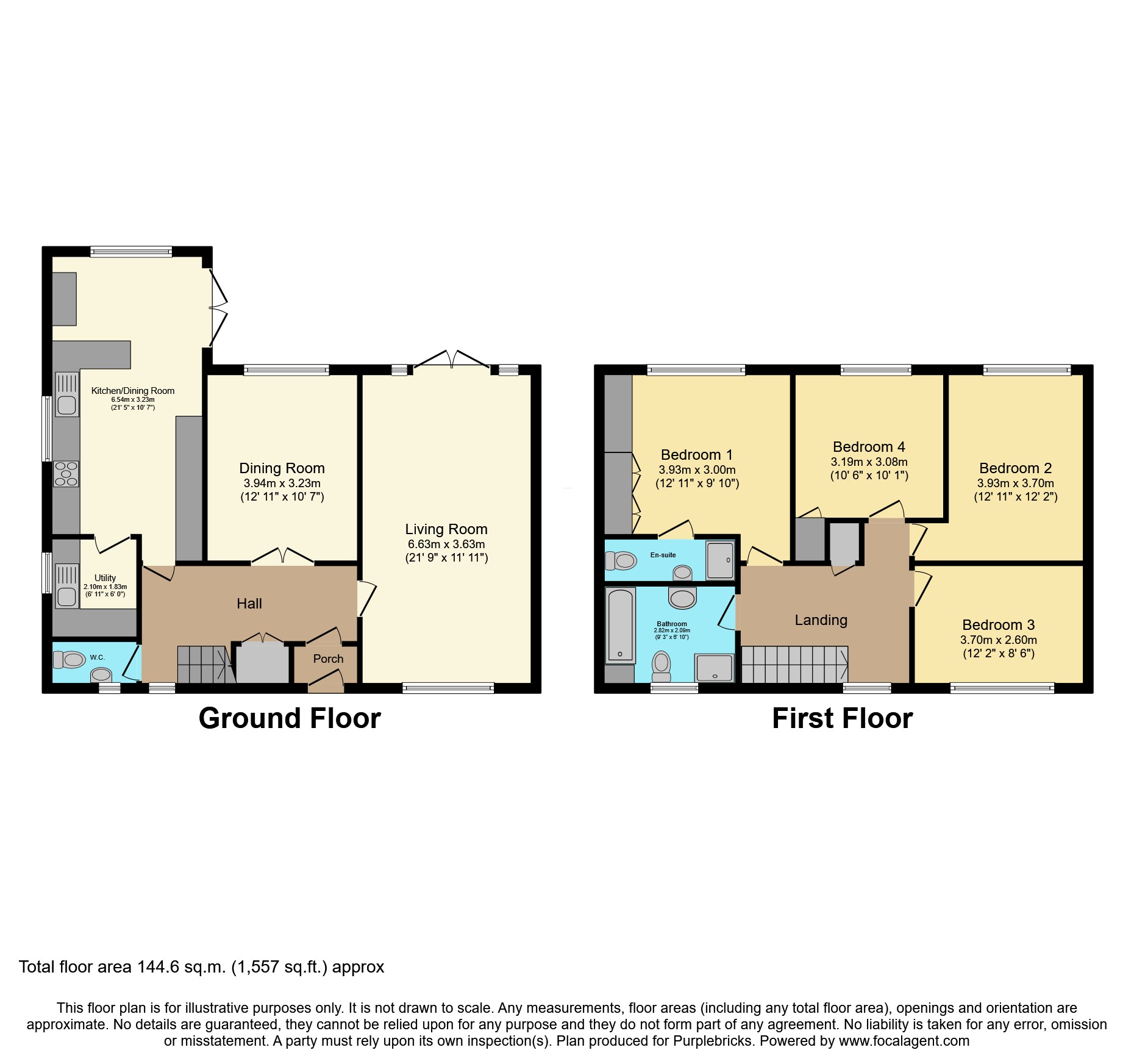 17, Nicolson Road, Loughborough floorplan