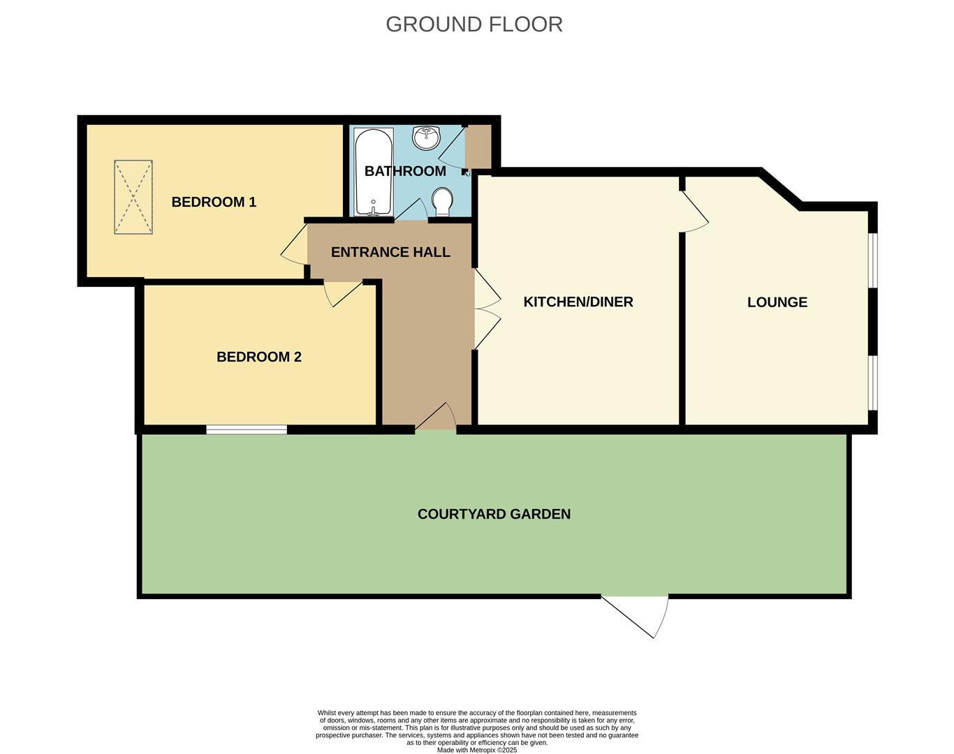 148, Pavilion Road, Worthing floorplan