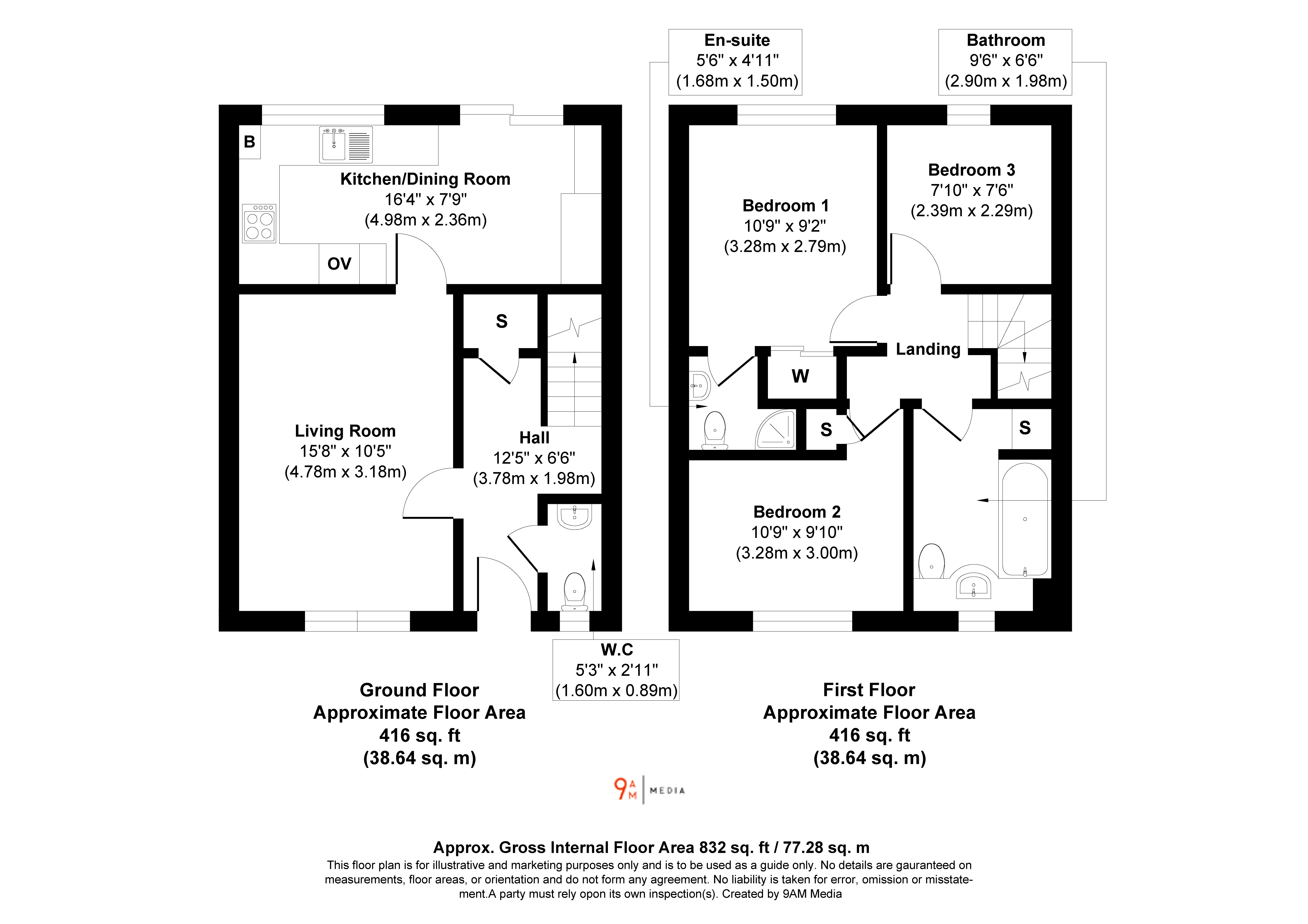 100, Colliston Road, Dunfermline floorplan