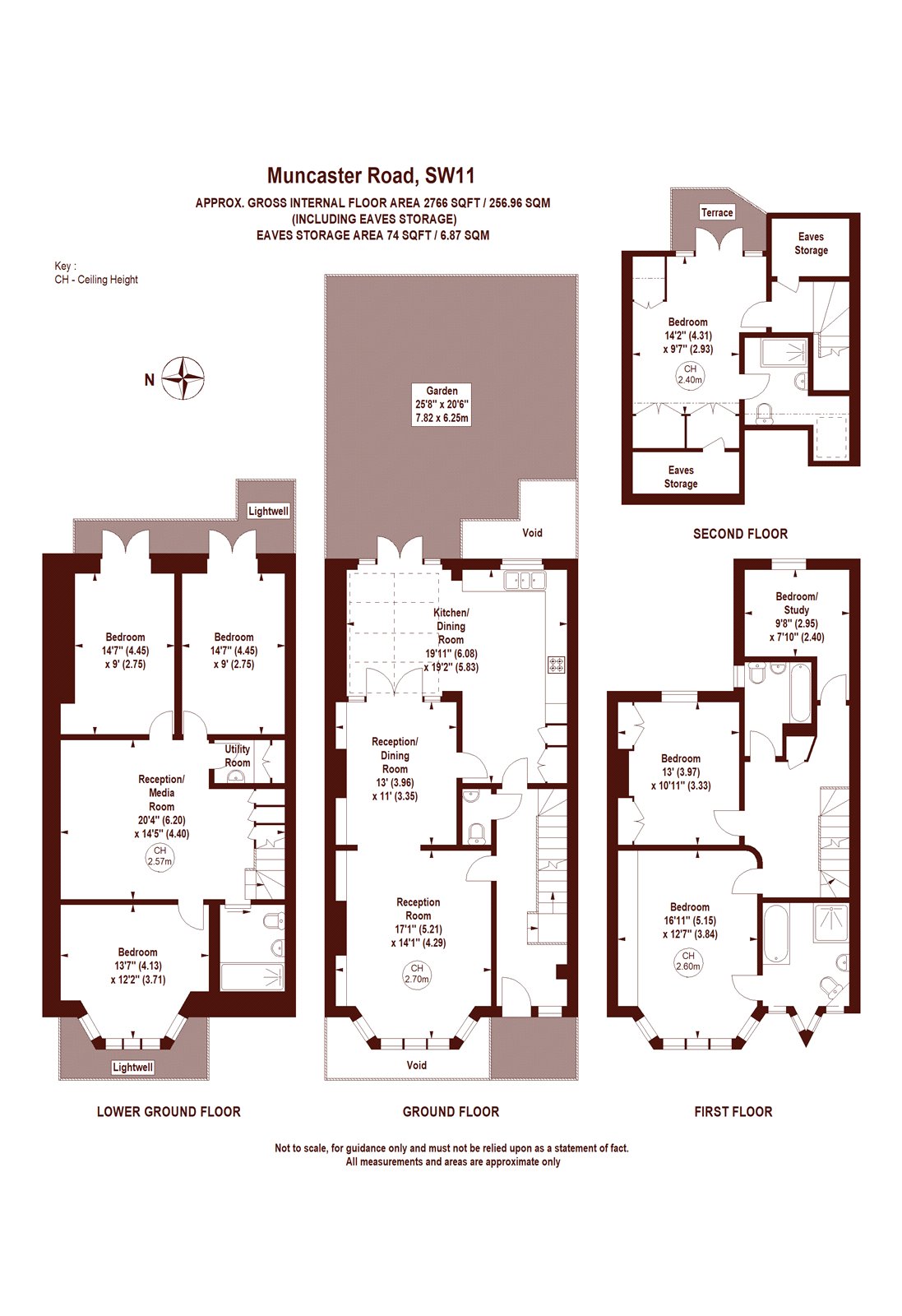 Muncaster Road, Clapham Common, London SW11, 7 bedroom terraced house
