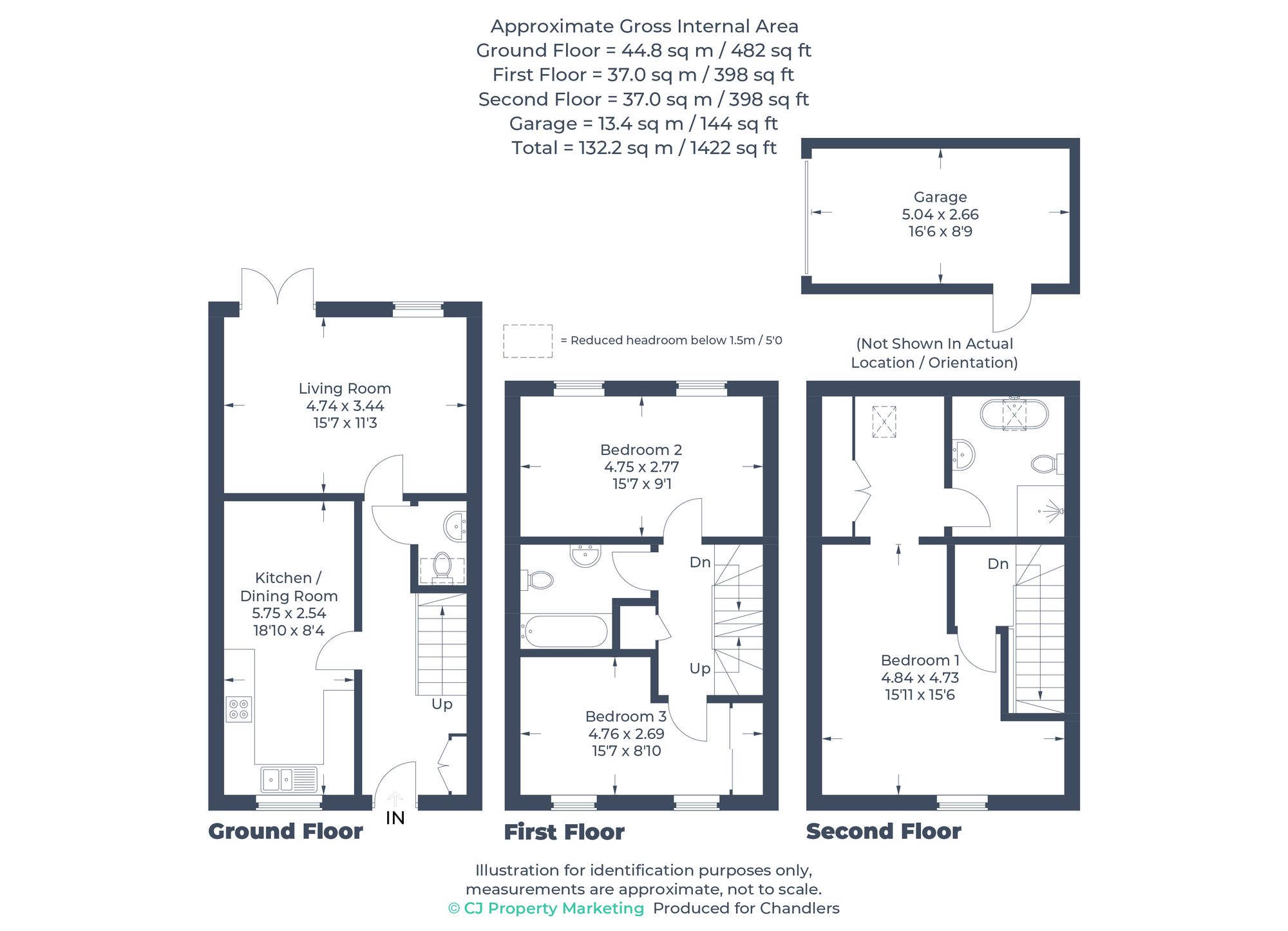 81 Brick Kiln Road, Stevenage floorplan