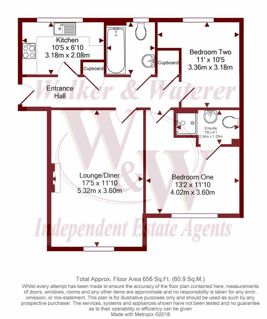 6, Kingswood Court, Fareham floorplan