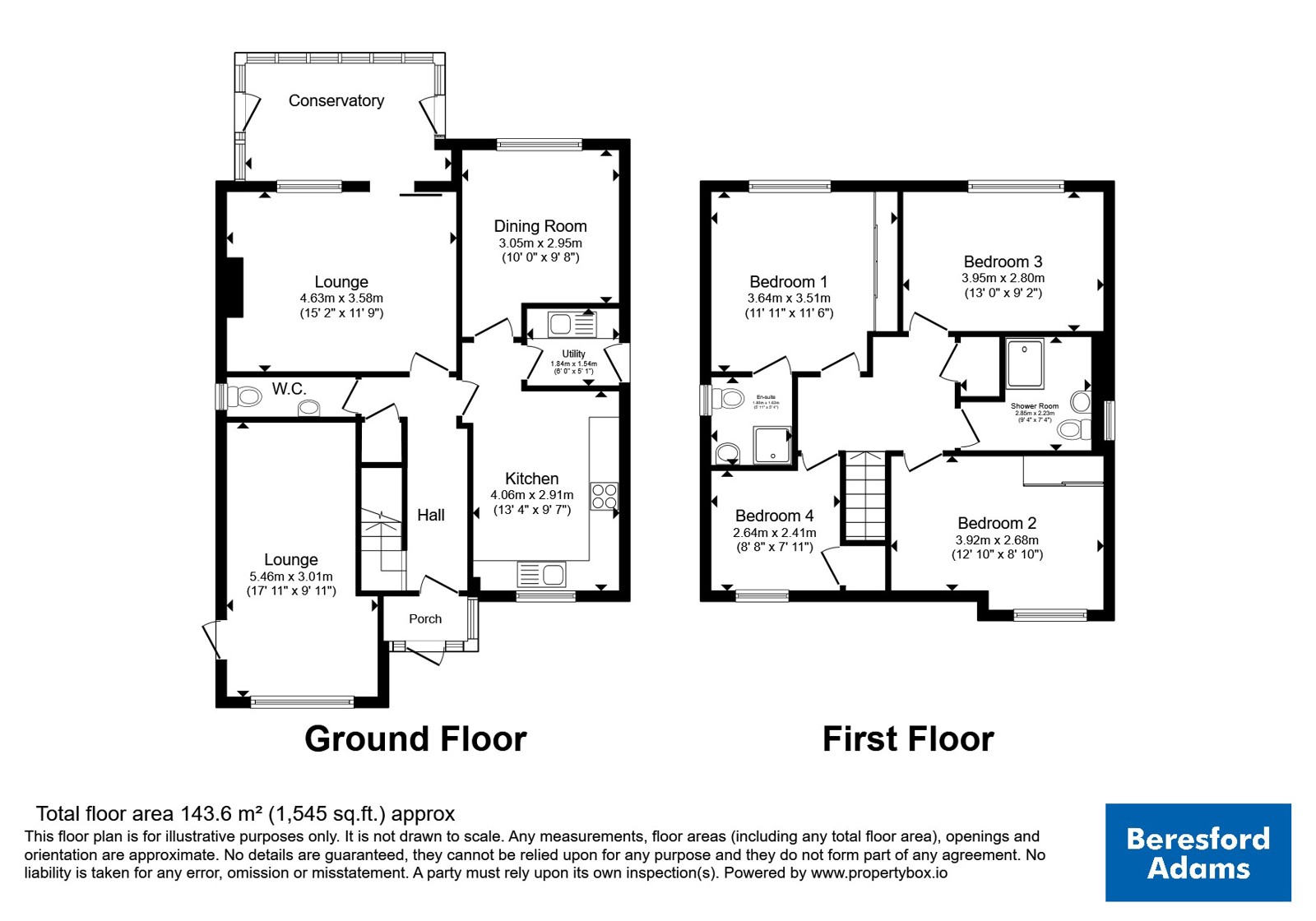 18, Nant-y-Coed, Flintshire floorplan