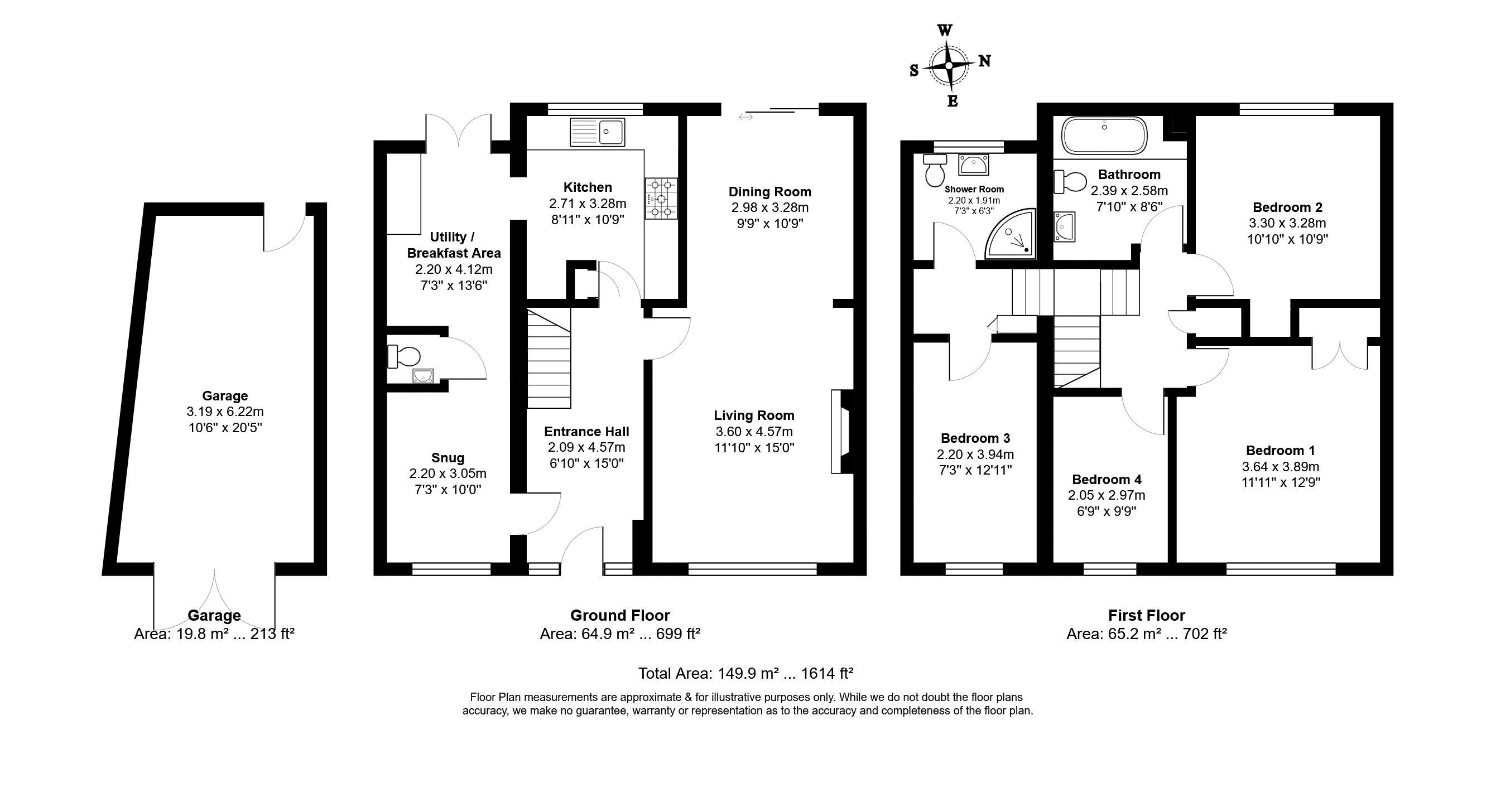 41, East View, Barnet floorplan