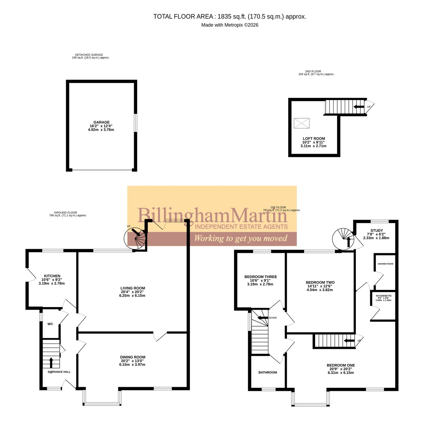41, Netley Street, Farnborough floorplan