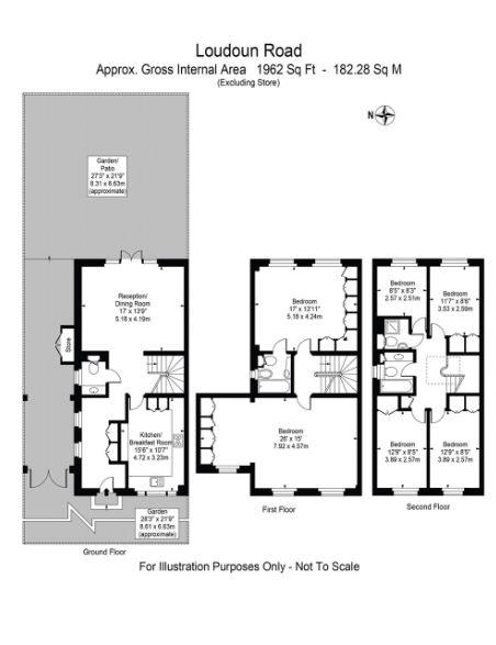 86, Loudoun Road, London floorplan