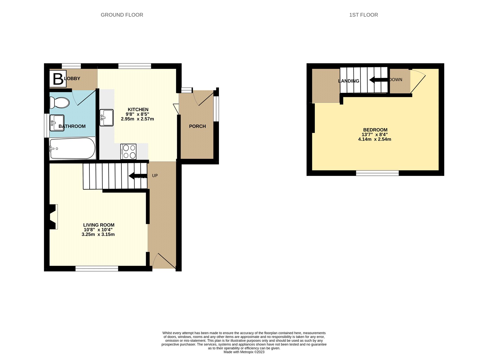 97, Cock Road, Bristol floorplan
