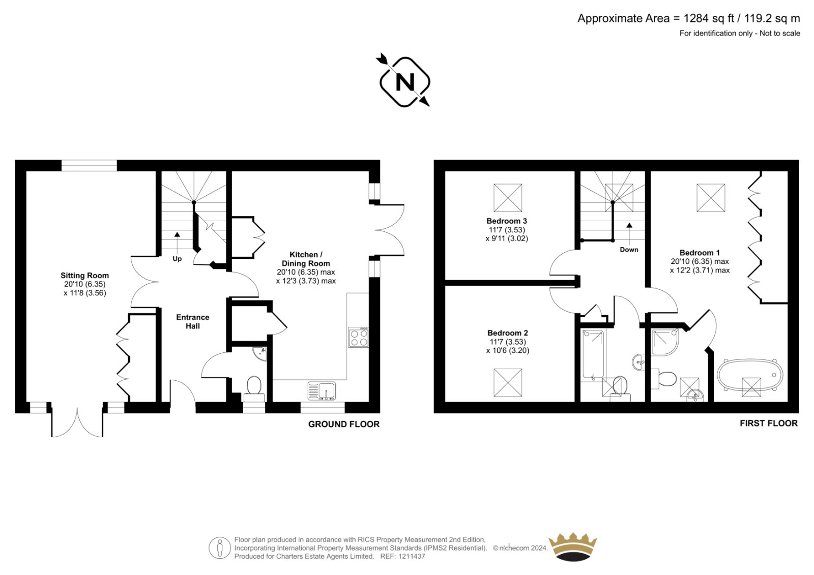 Silver Birch, 39A, Downs Road, Winchester floorplan