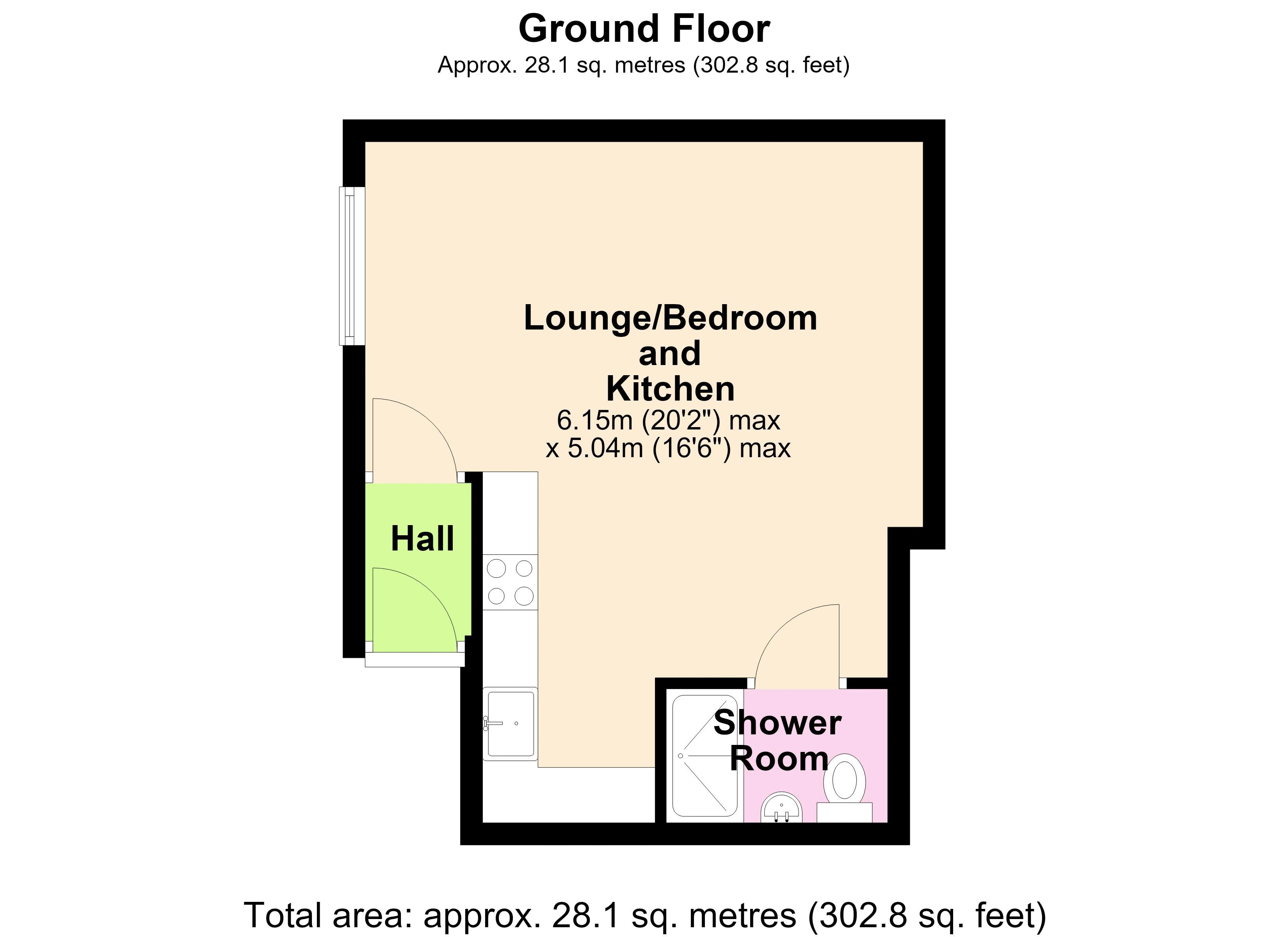 Lymore Gardens, Bath floorplan