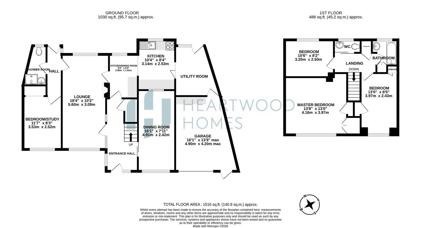 227, Sandpit Lane, St. Albans floorplan