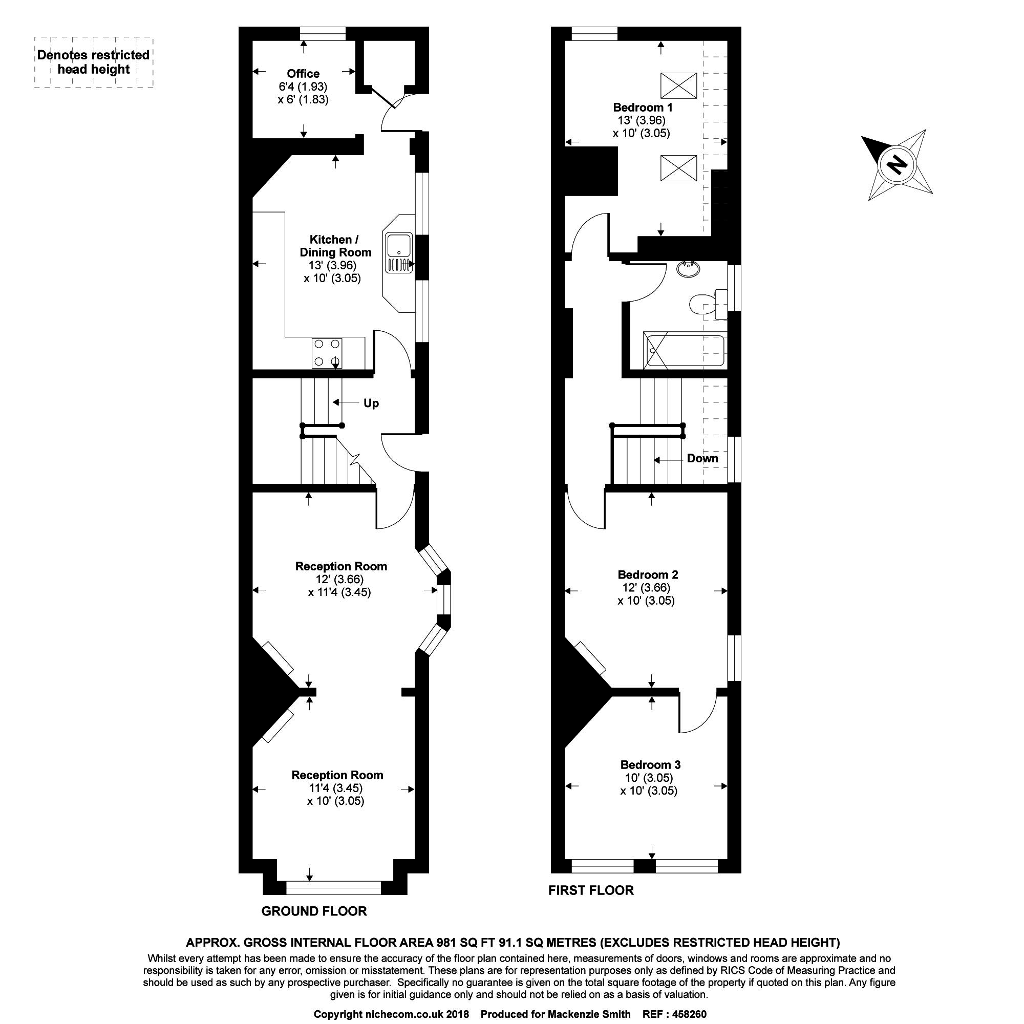 3 Bedrooms Semi-detached house for sale in Stoneleigh, Frimley Road, Ash Vale GU12