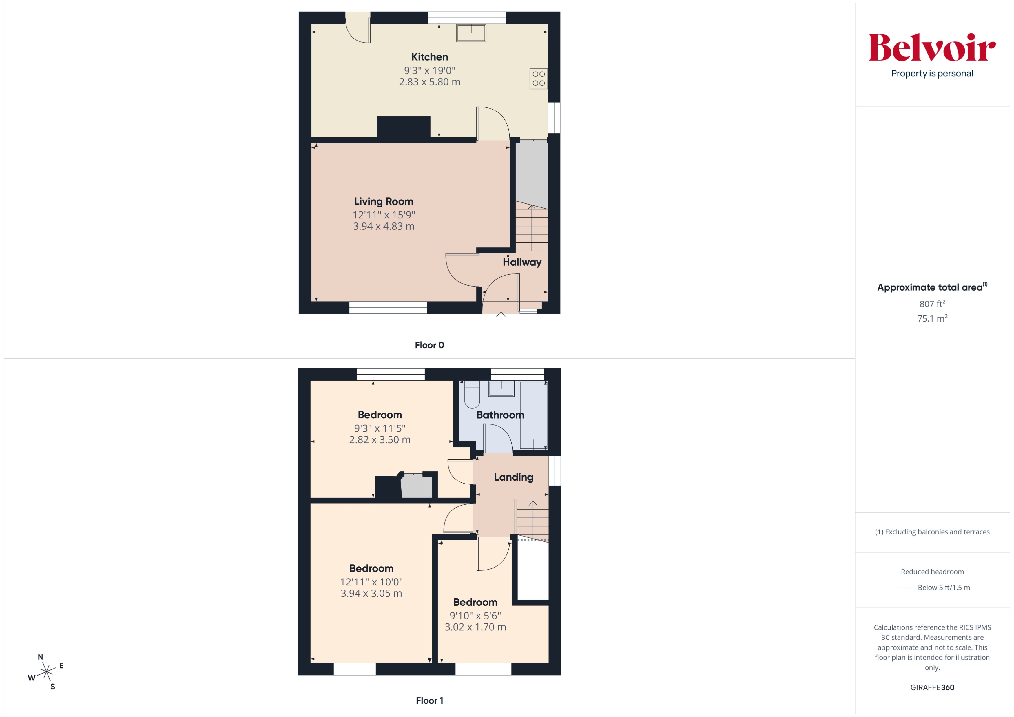 8, Randall Avenue, Shevington floorplan