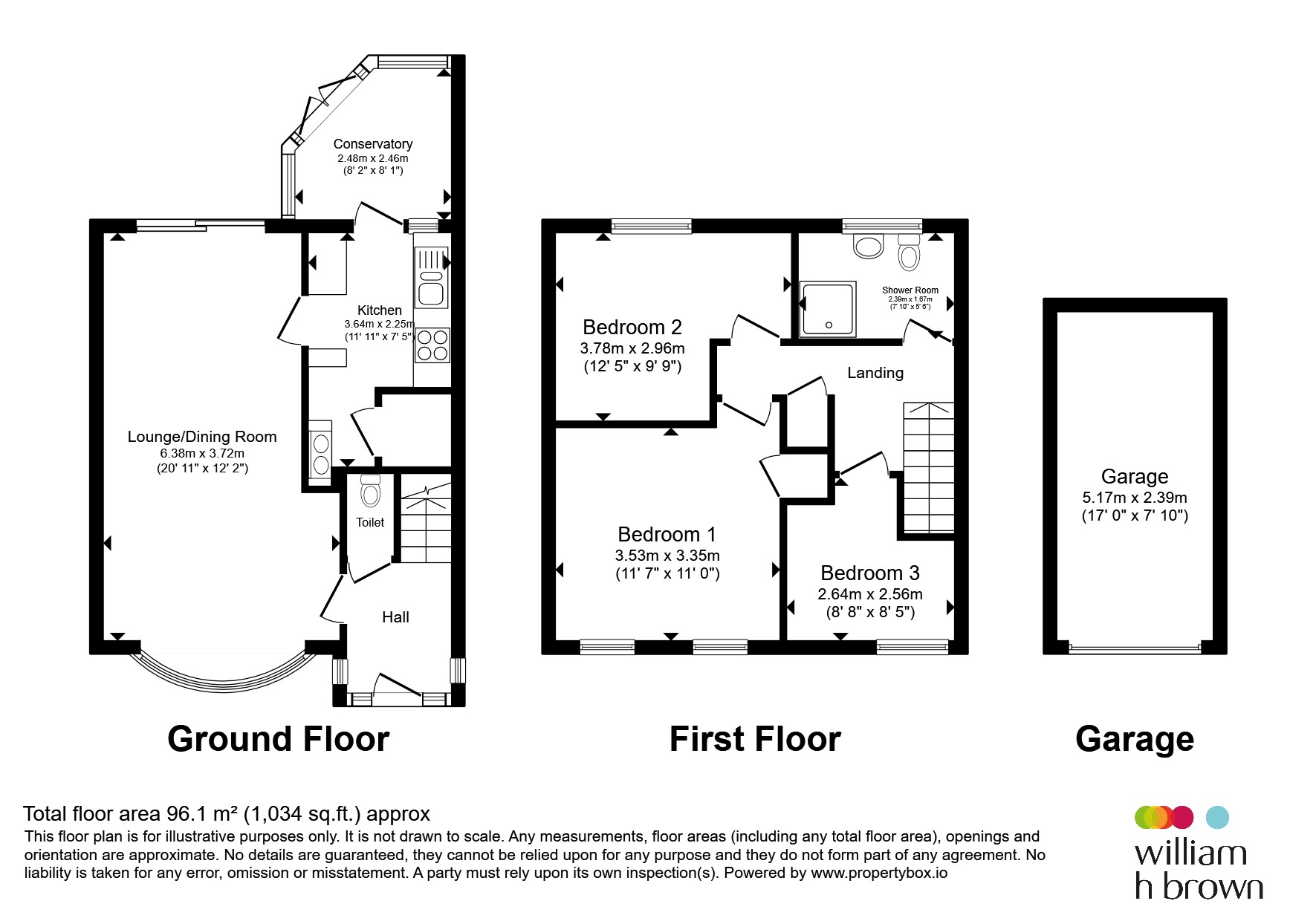 5, Bandley Rise, Stevenage floorplan
